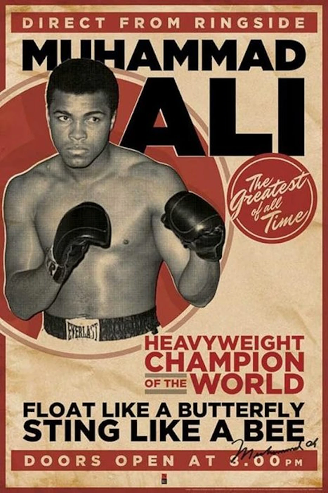 Muhammad Ali - "The Greatest of All Time" | Poster...