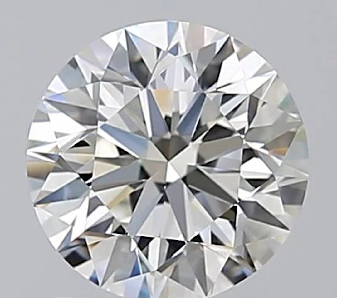 1 pcs Diamond (Natural) - 1.50 ct - Round - F - IF...