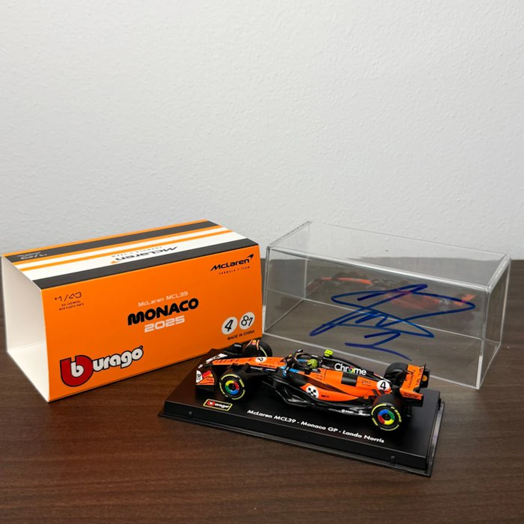 Mclaren - Monaco Grand Prix - Lando Norris - 2025 - MCL39 model, 1:43 scale.