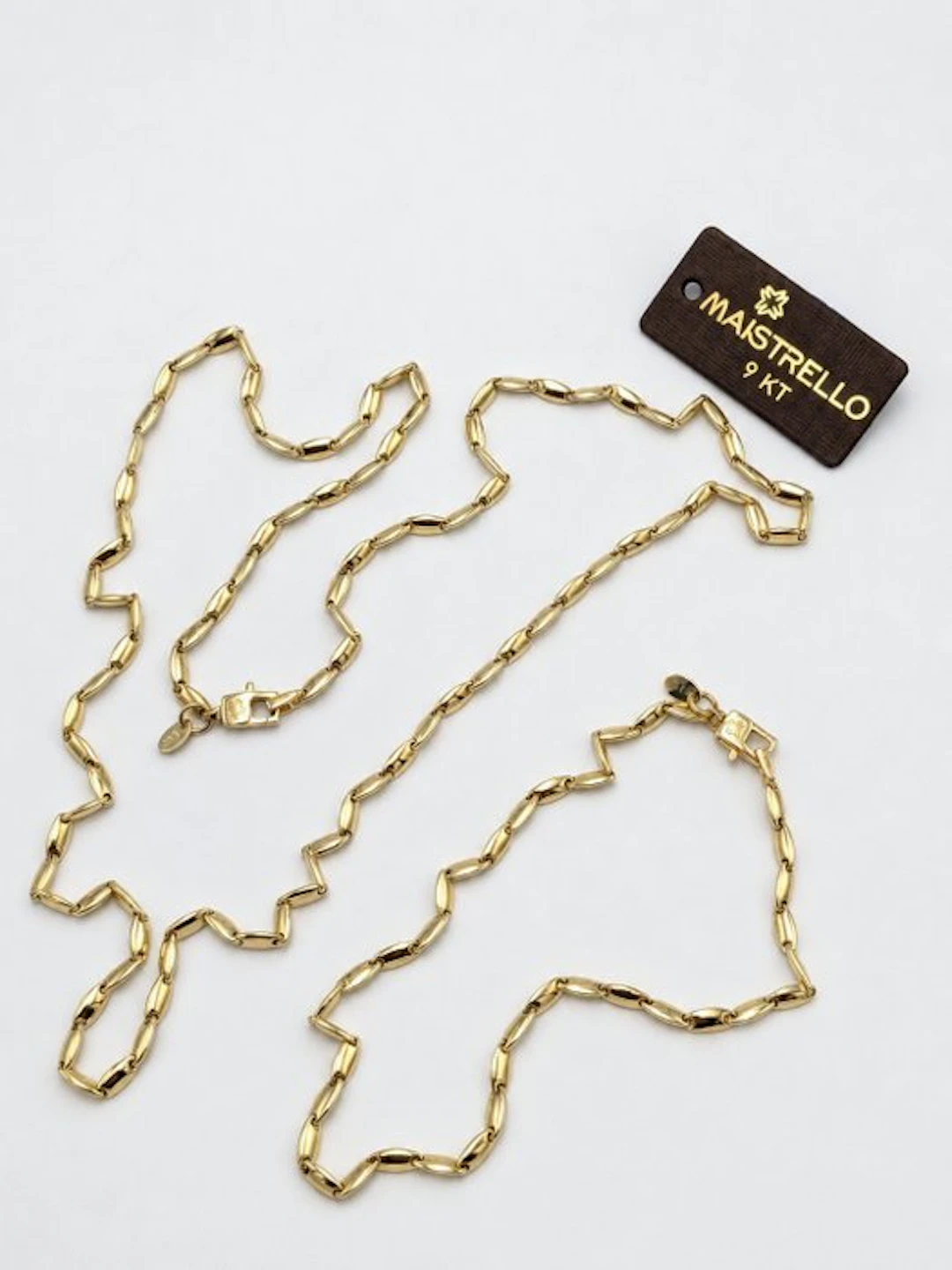 2 piece jewellery set - 9 kt. Yellow gold - Maistrellosrl