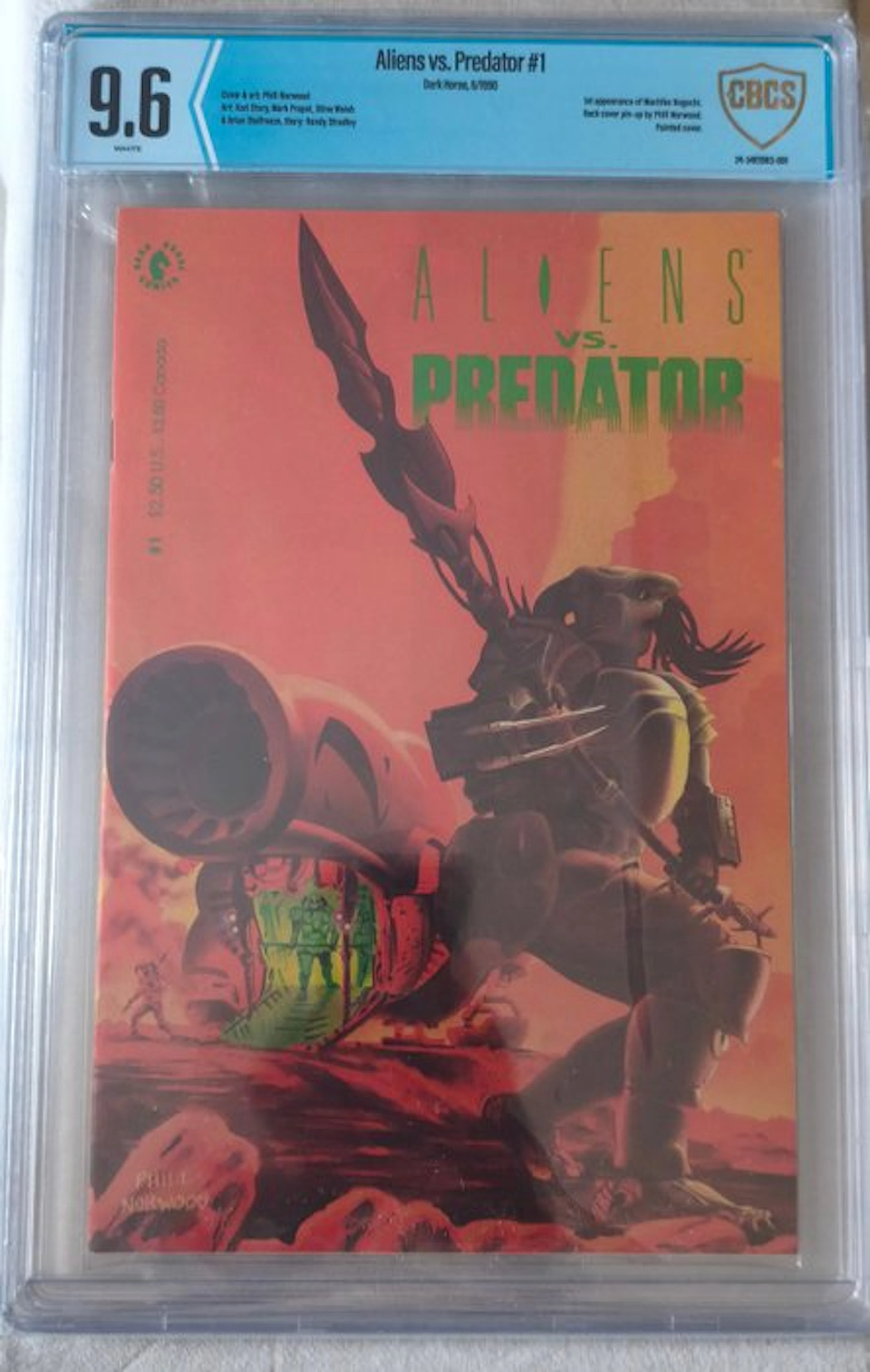 Aliens #1 - Aliens vs Predator#1 CBCS 9.6 1º St...