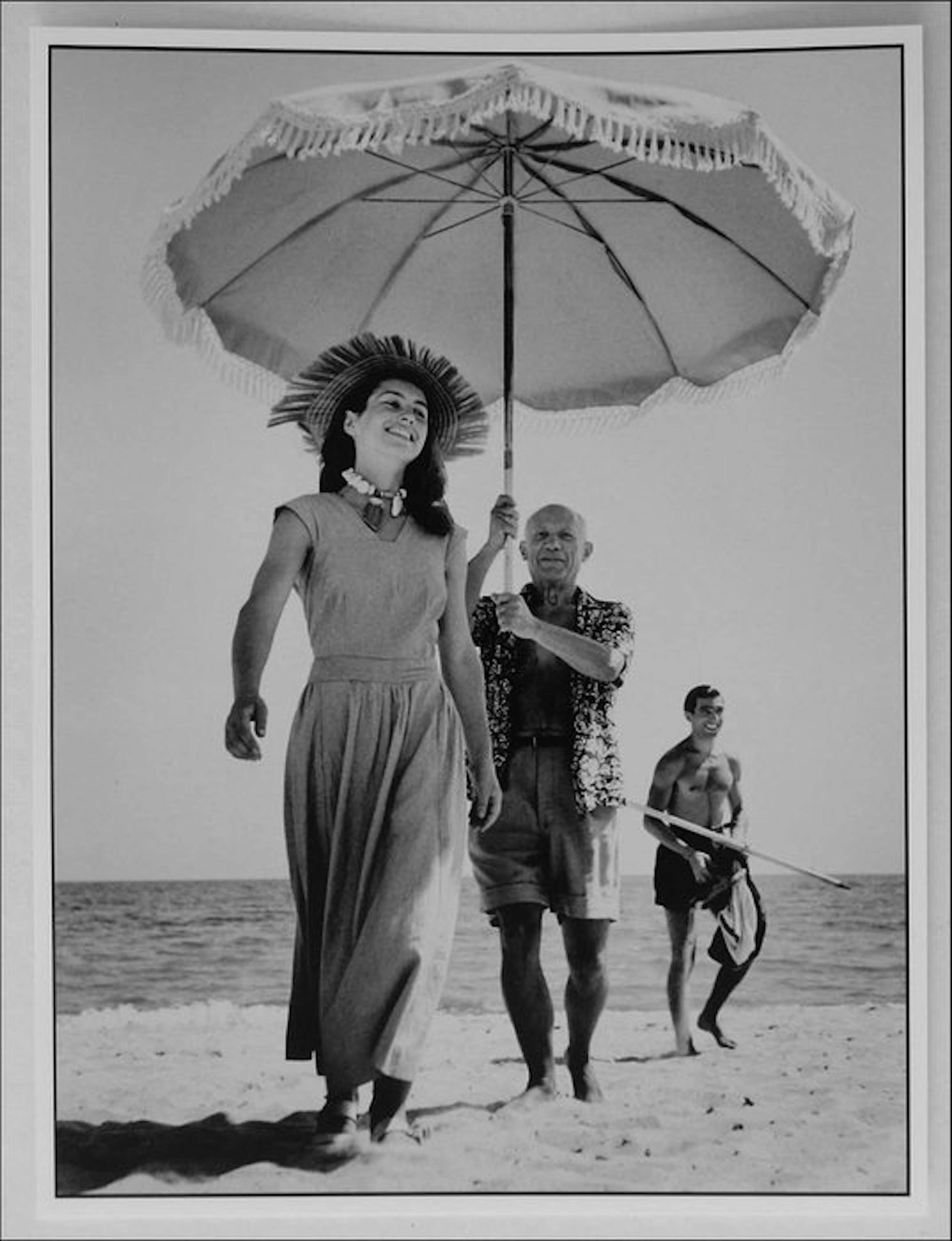 Robert Capa (1913–1954) - Pablo Picasso with Françoise...