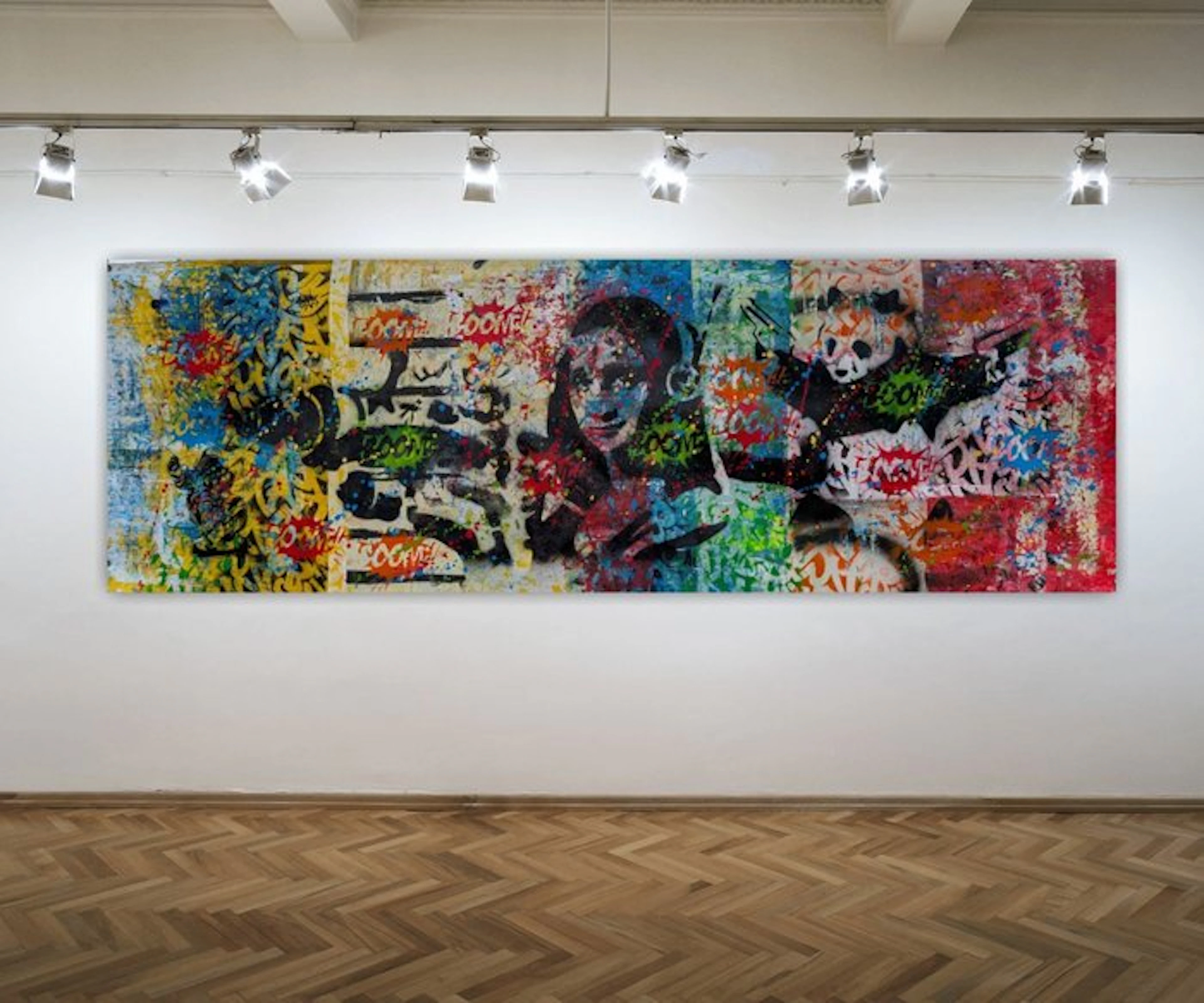 Joan LLaverias - Gioconda graffiti - XXL