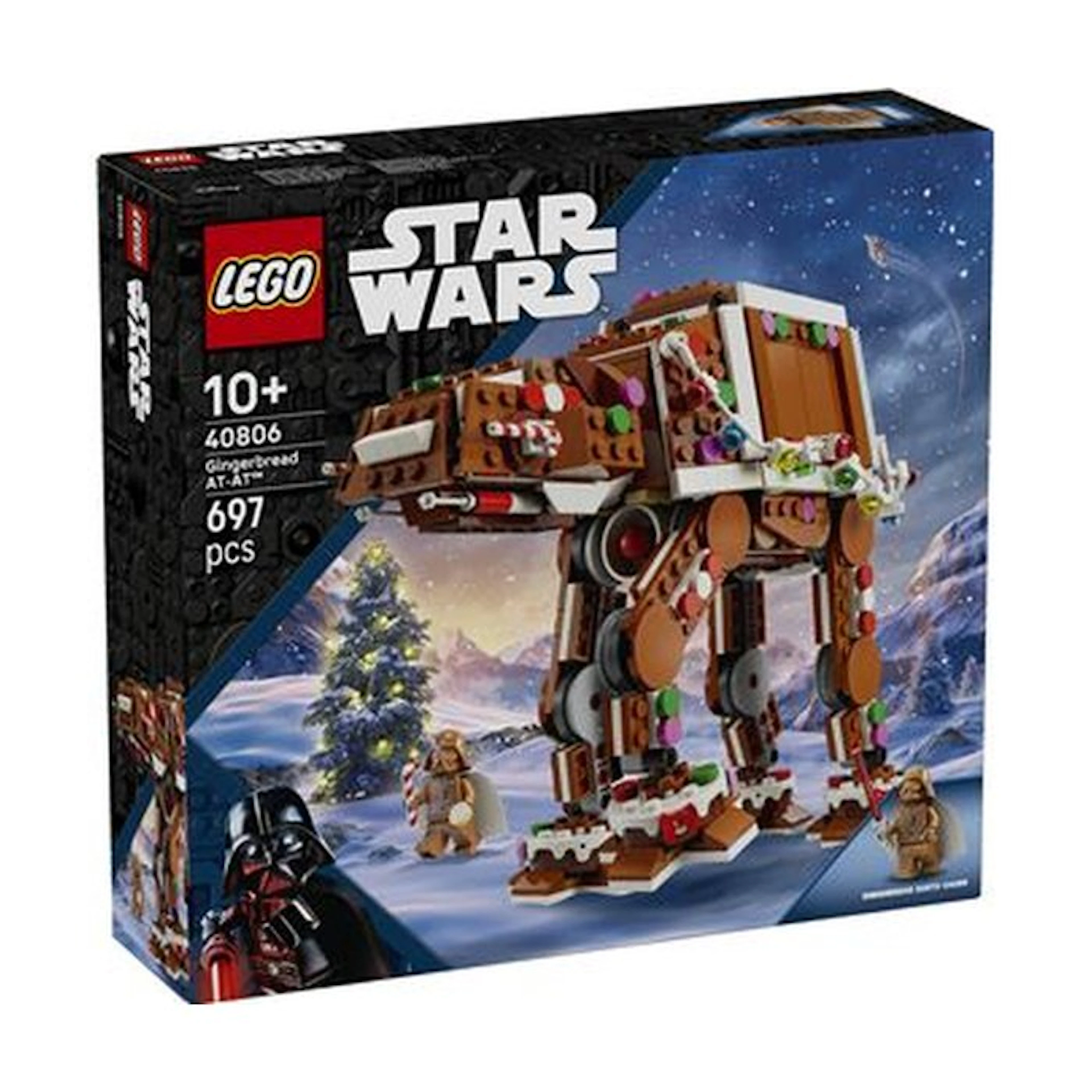 LEGO Set - Star Wars - LEGO Star Wars 40806 – Gingerbread AT-AT – Nieuw