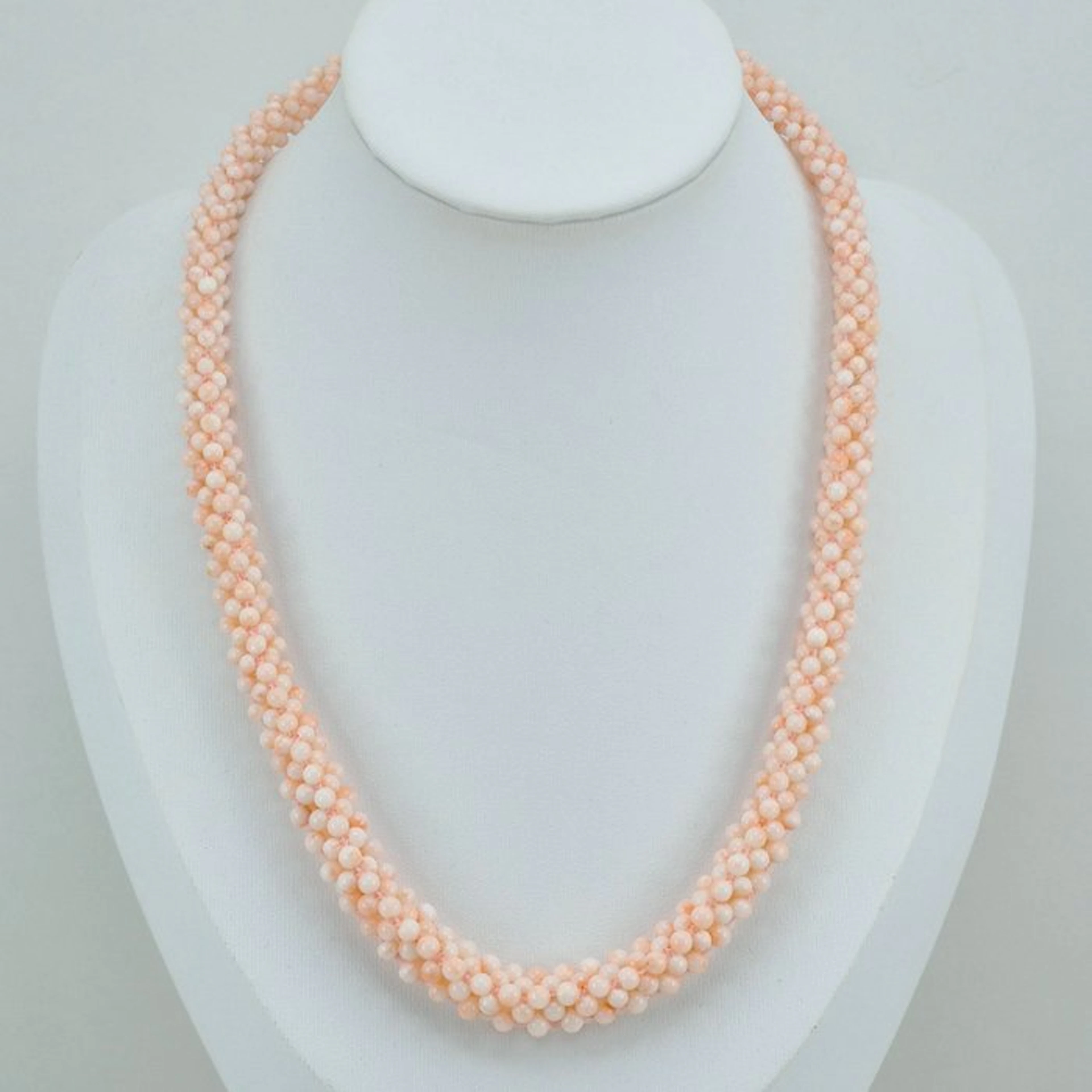 Coral - Silver, Gold-plated - Necklace - Pink Coral