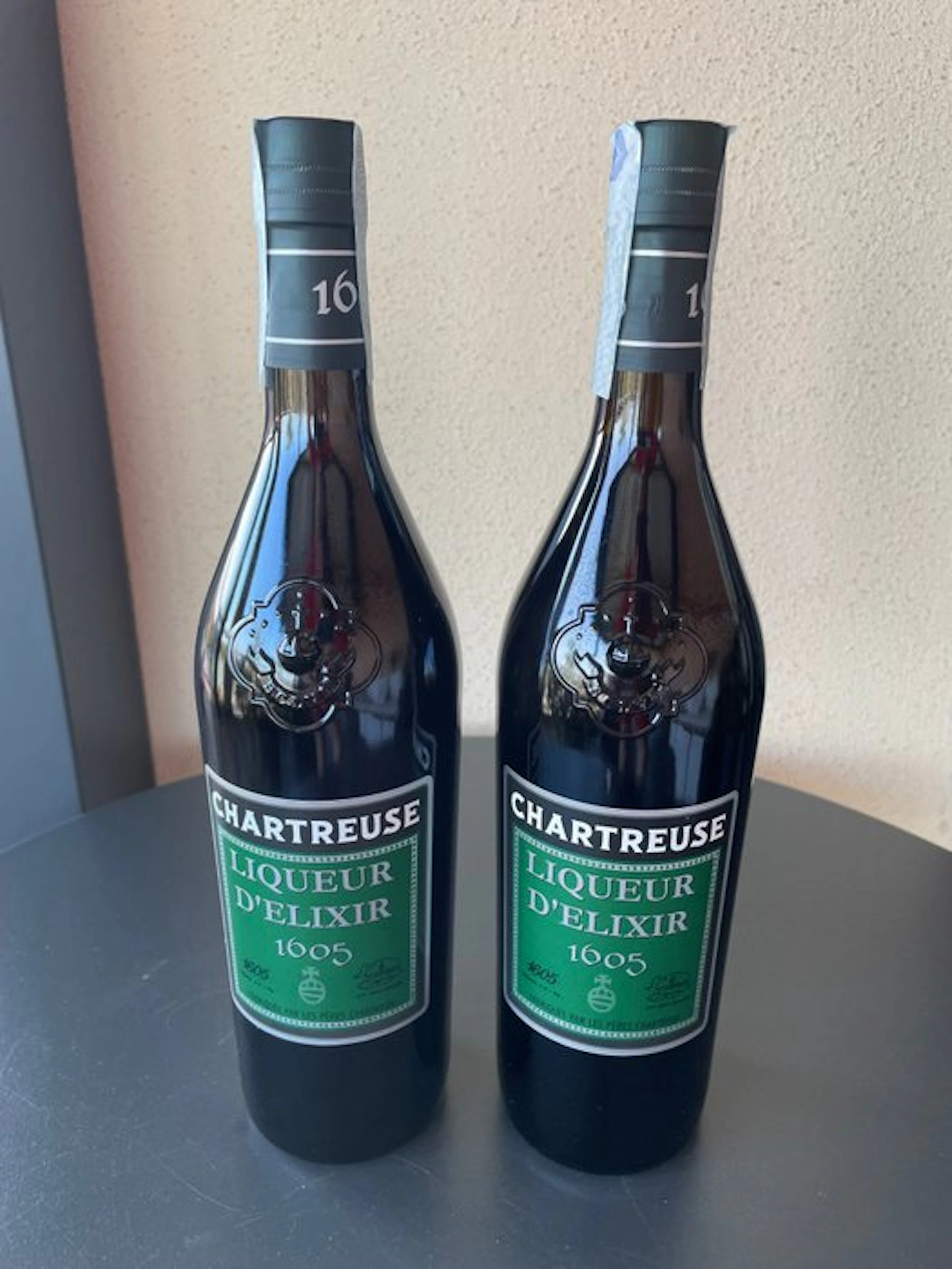 Chartreuse - Liqueur d´Elixir 1605 - b. 2026 - 70cl - 2 bottles