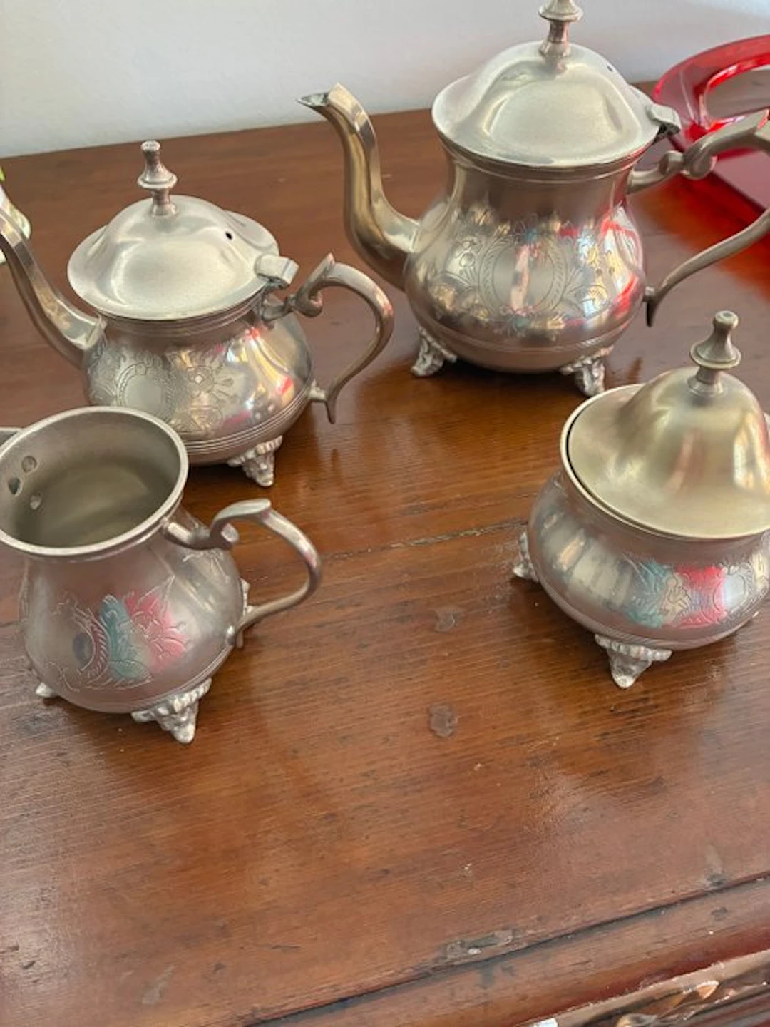 Tea service - Silverplated