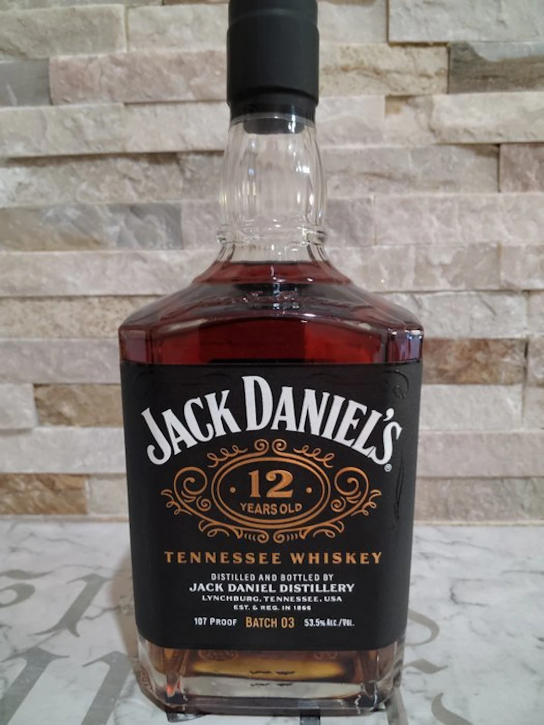 Jack Daniel's 12 years old Batch 03 - 107 Proof - 700ml