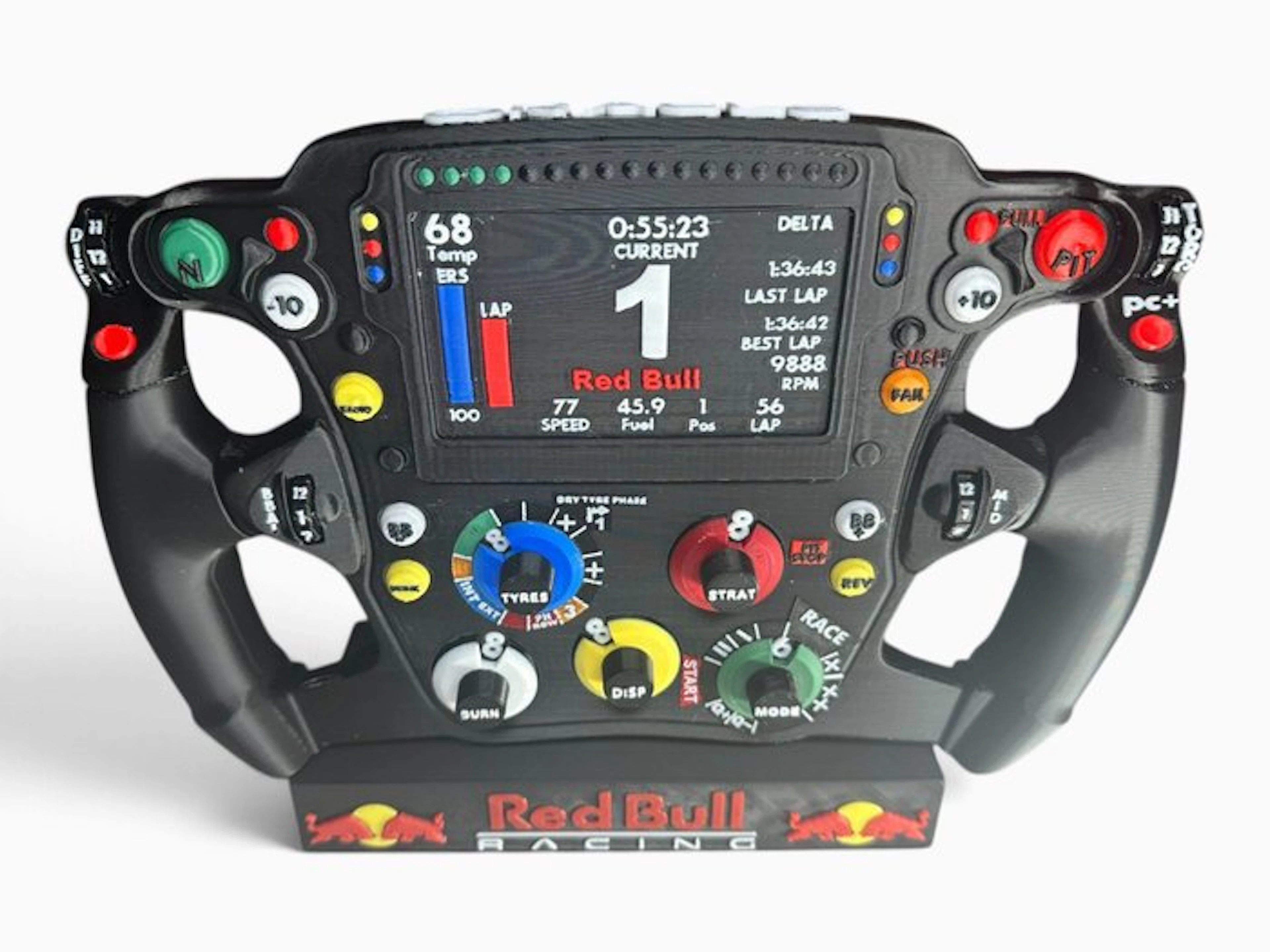 1:1 - Model sports car - Max Verstappen Racing Steering Wheel