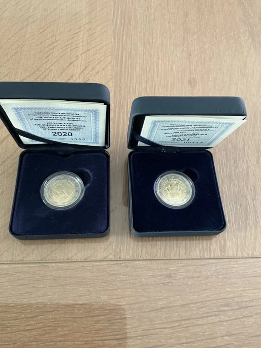 Greece. 2 Euro 2020/2021 "Thrace" + "Greek Revolution" (2...