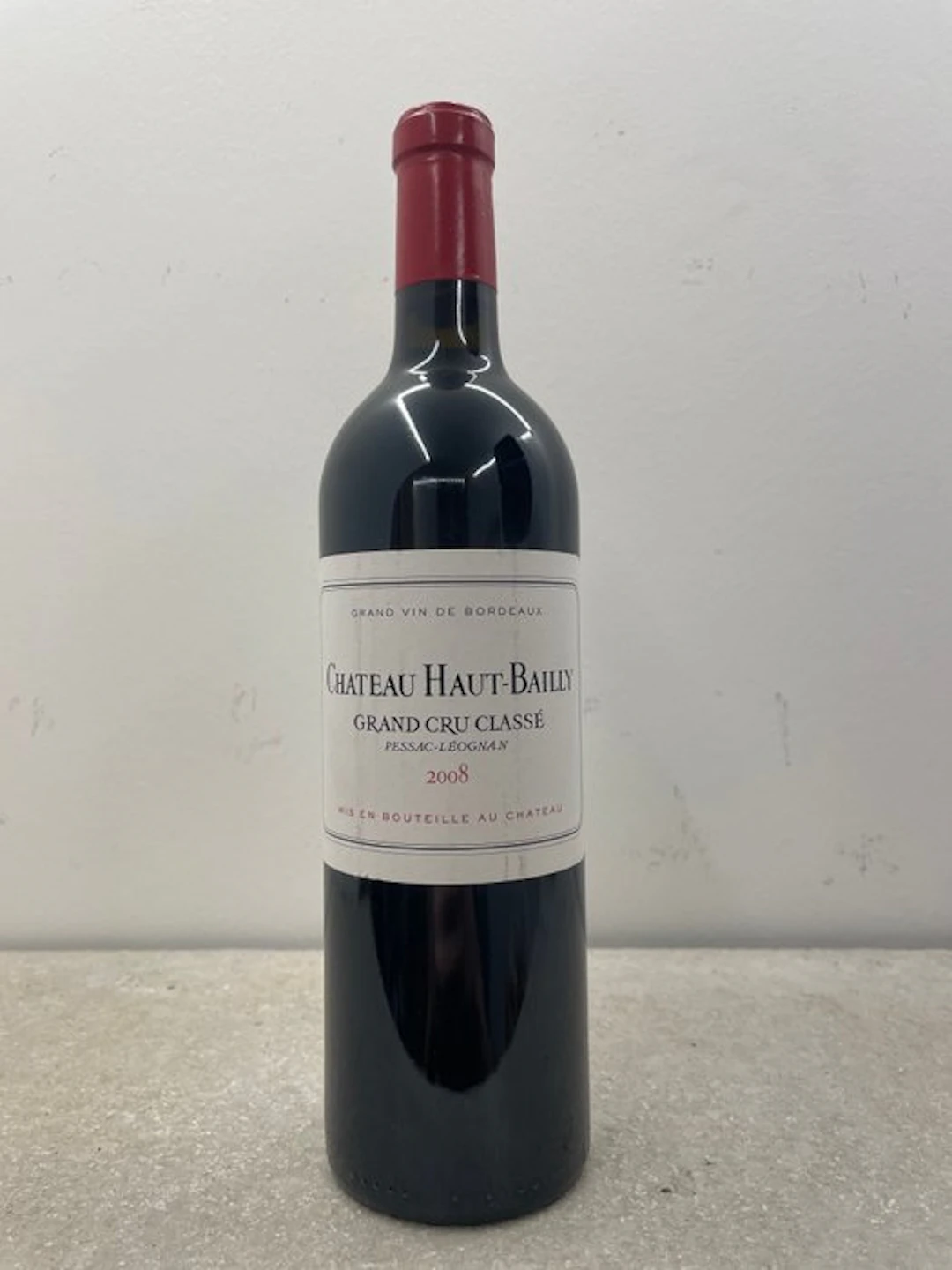 2008 Chateau Haut-Bailly - Pessac-Léognan Grand Cru Classé - 1 Bottle (0.75L)