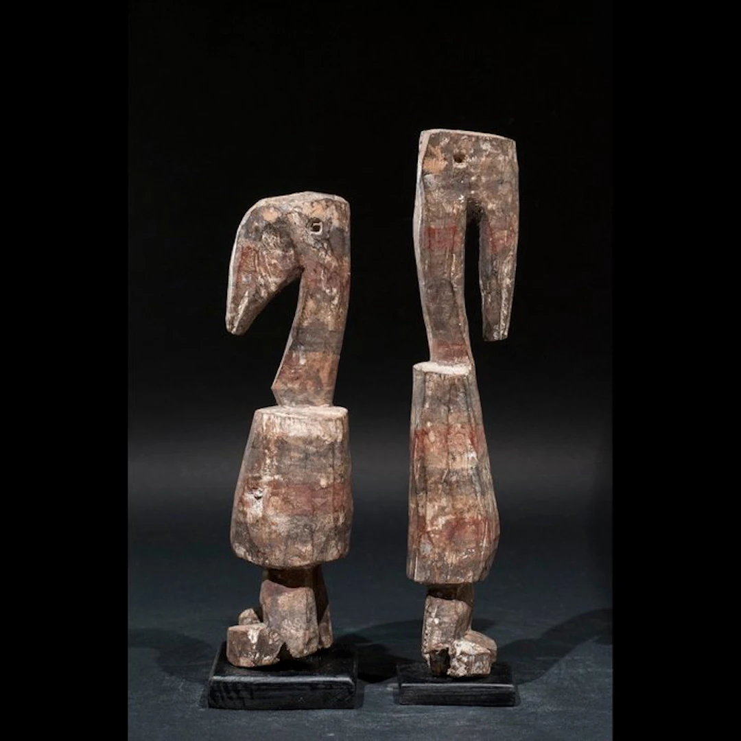 Bird statuettes - Adam - Ghana