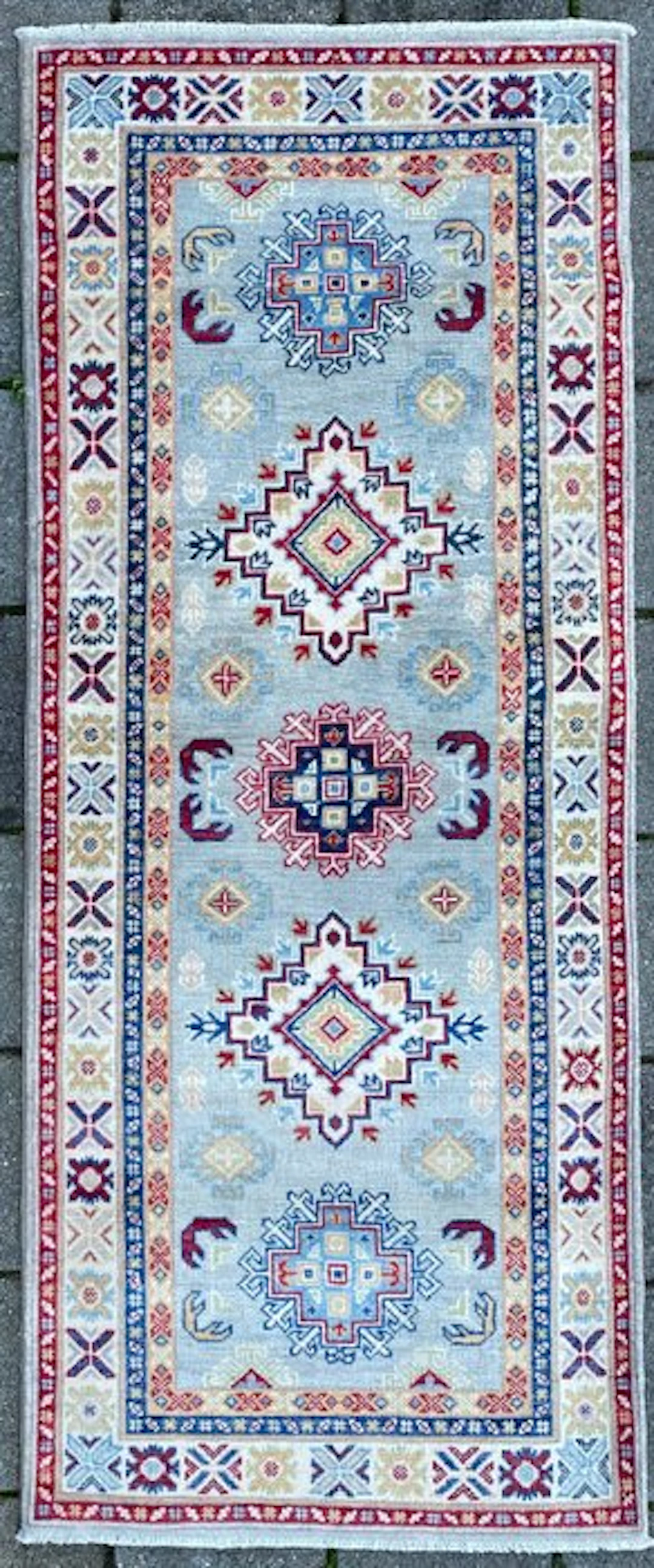 Kazak, hand-knotted - Carpet - 201 cm - 80 cm