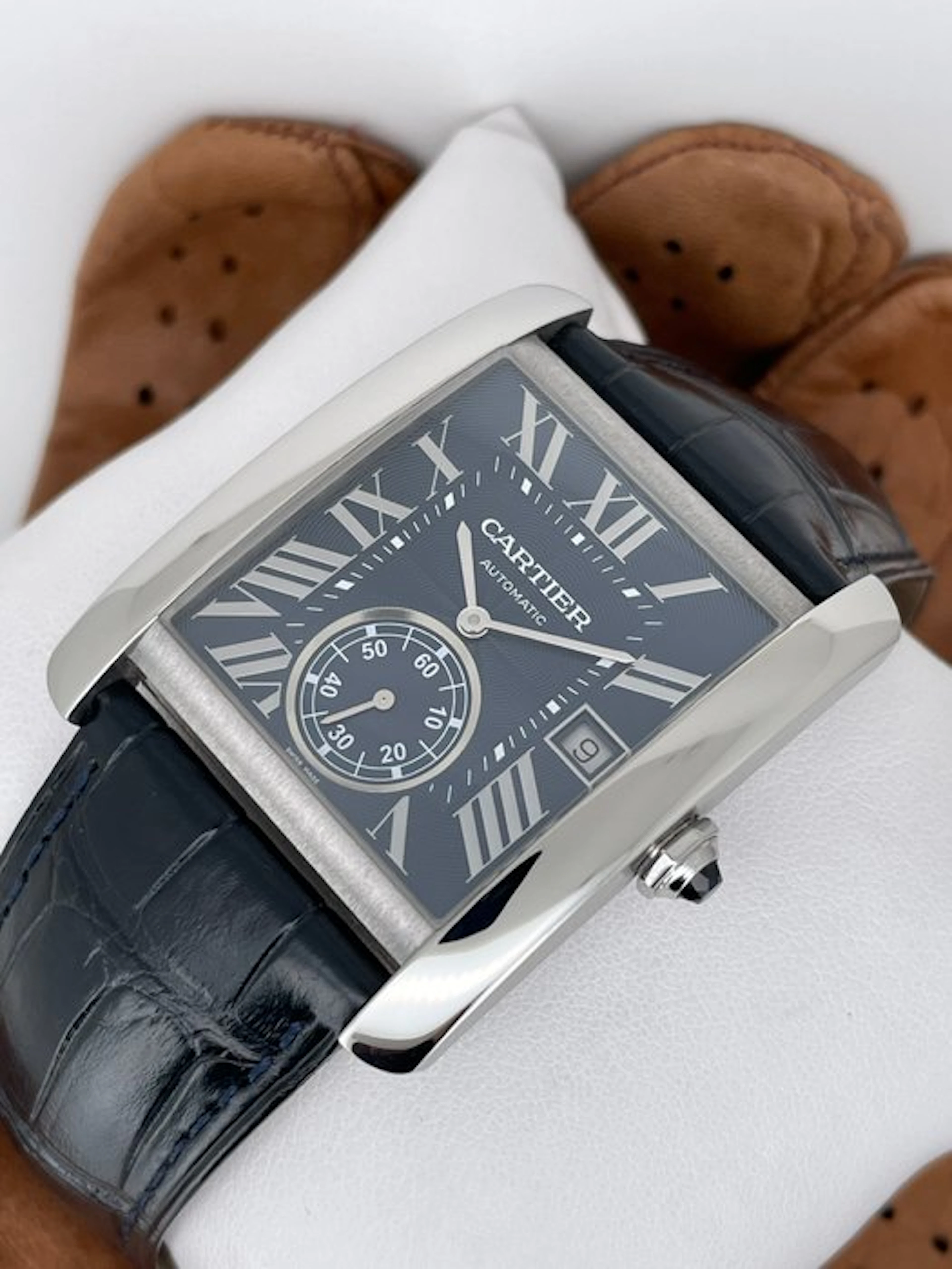 Cartier - Tank MC 34.3 Automatic - No reserve price - WSTA0010 - Men