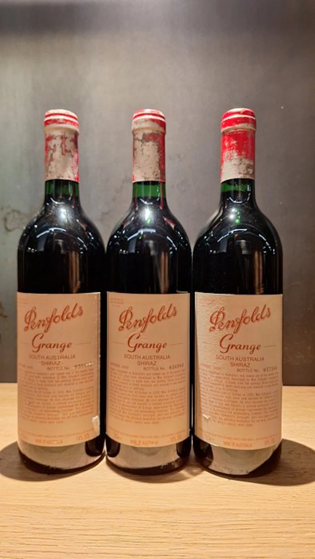 1999 Penfolds, Grange Bin 95 - McLaren Vale - 3 Bottles (0.75L)
