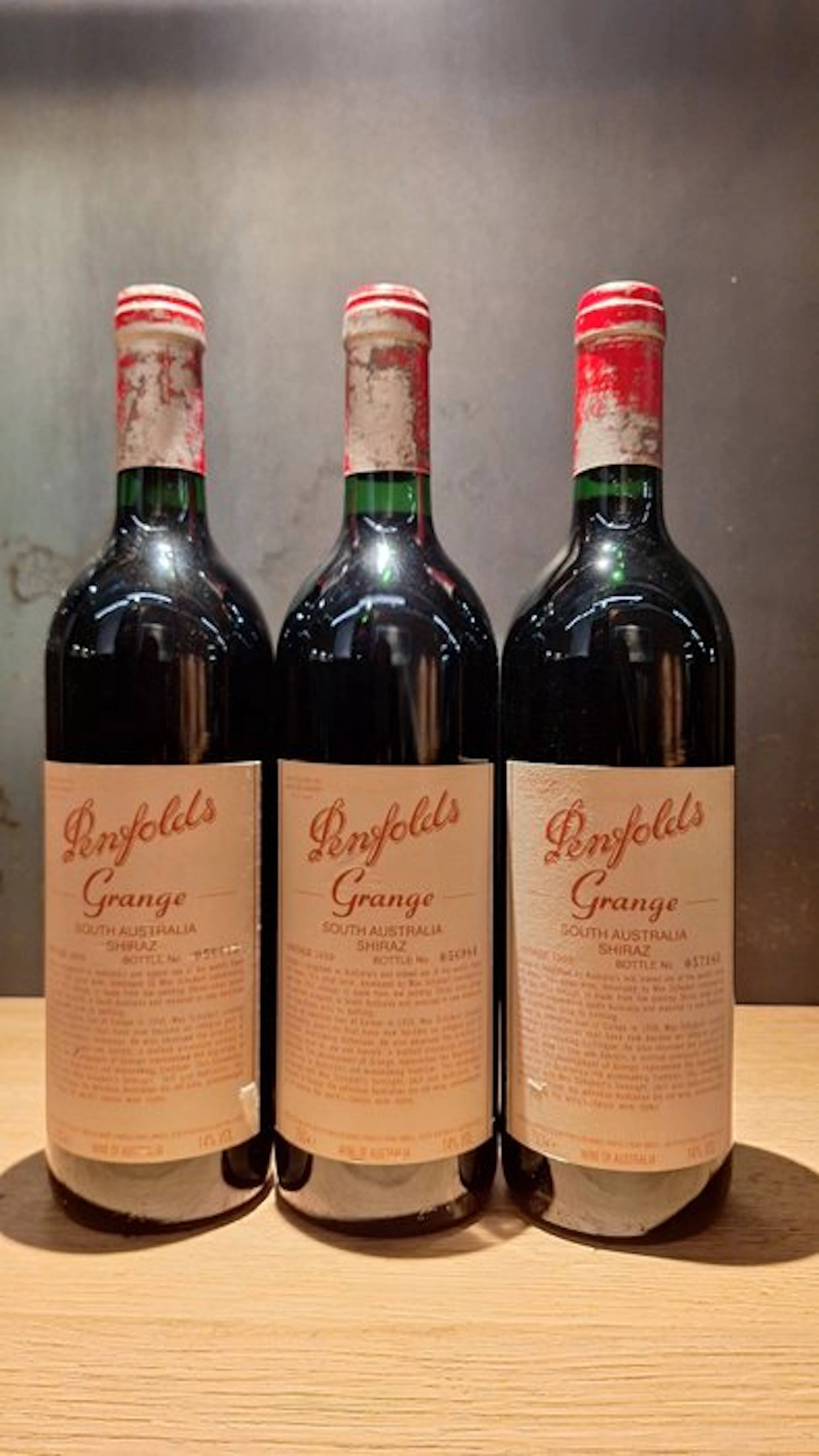 1999 Penfolds, Grange Bin 95 - McLaren Vale - 3 Bottles (0.75L)