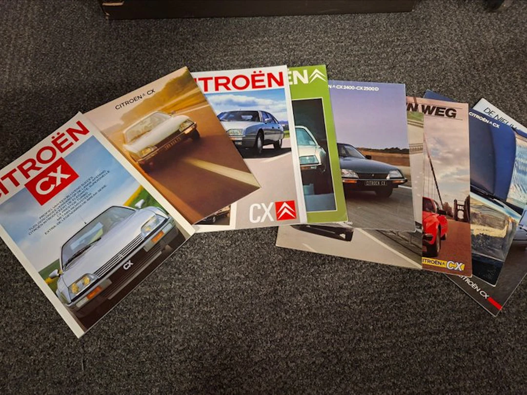 Citroen CX salesbrochures - Brochure - 1975-1987
