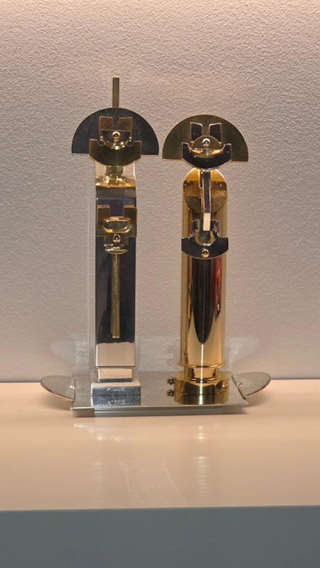 Nado Canuti - Sculpture, Due Samurai - 22 cm - Metal