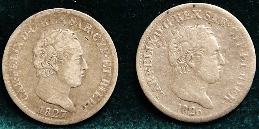 Italy, Kingdom of Sardinia Carlo Felice