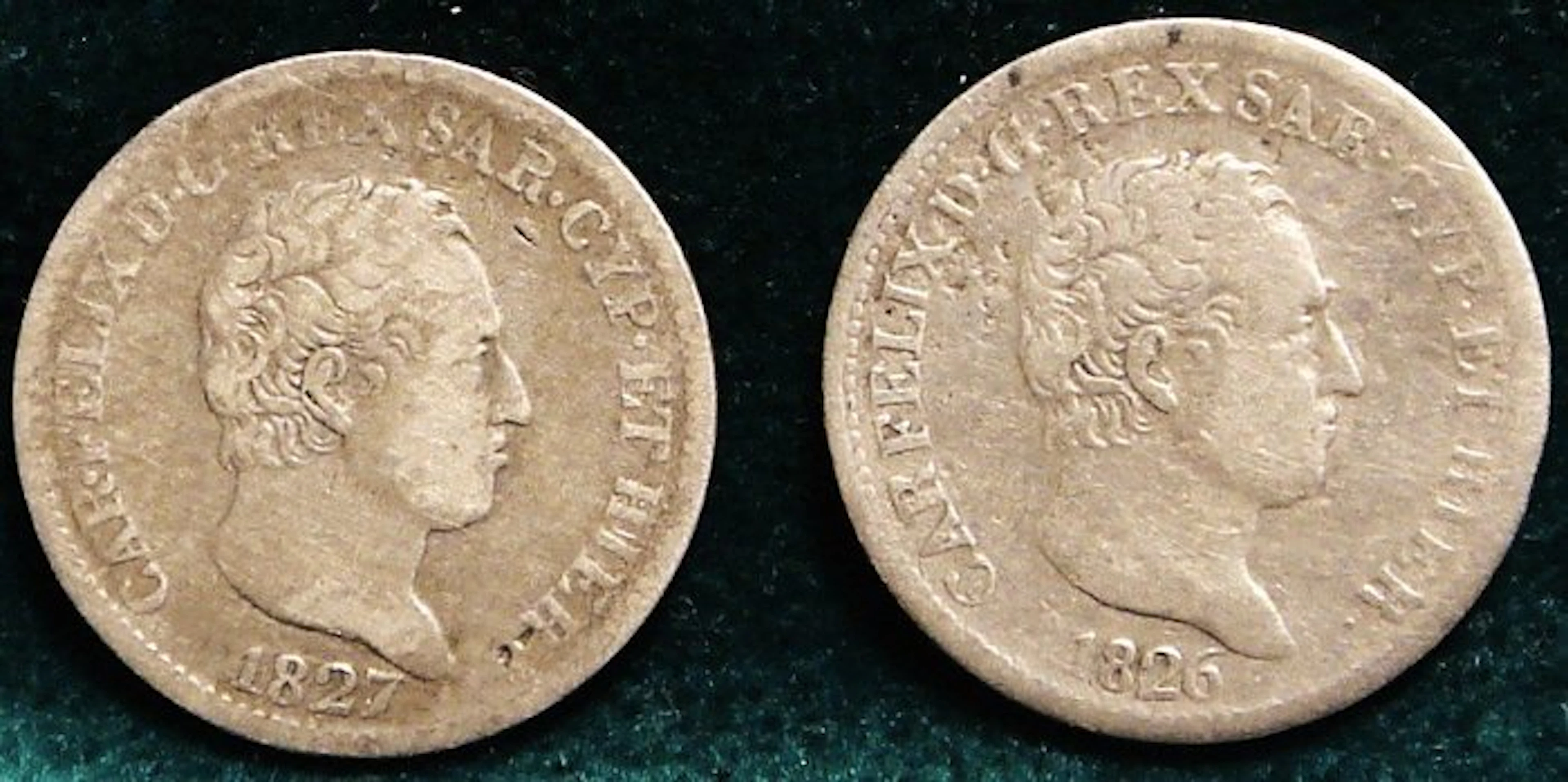 Italy, Kingdom of Sardinia Carlo Felice
