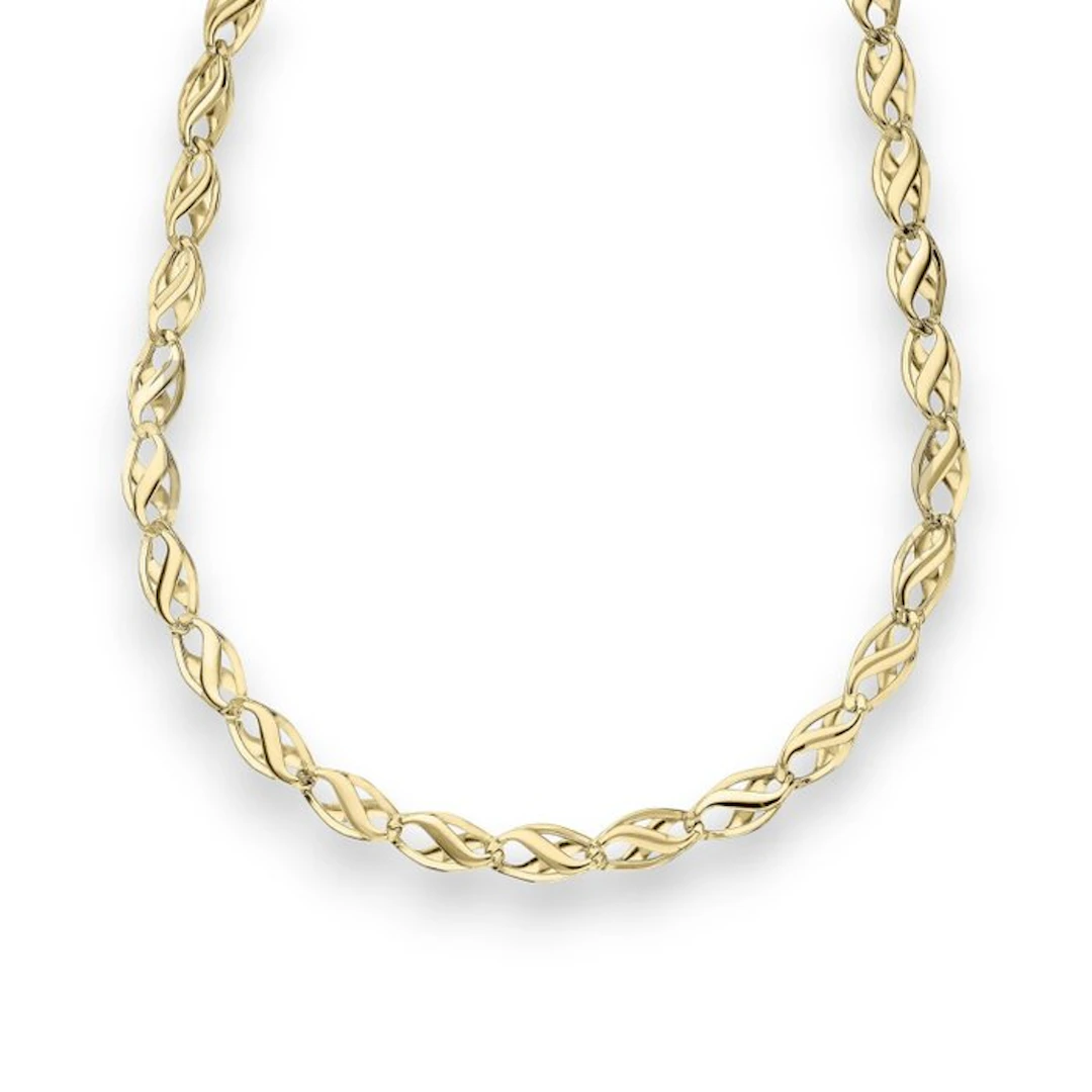 Necklace - 18 kt. Yellow gold - 18k gold necklace, 50 cm, 10 g