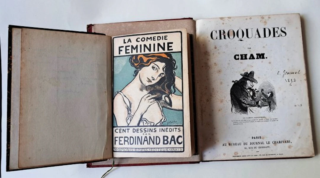 CHAM / BAC - Croquades..../ Comédie Féminine 170...