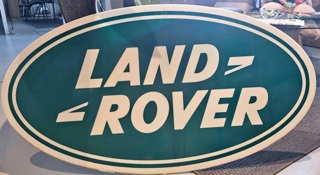 Land Rover - Land Rover sign - Sign - Plastic, Metal, Glass