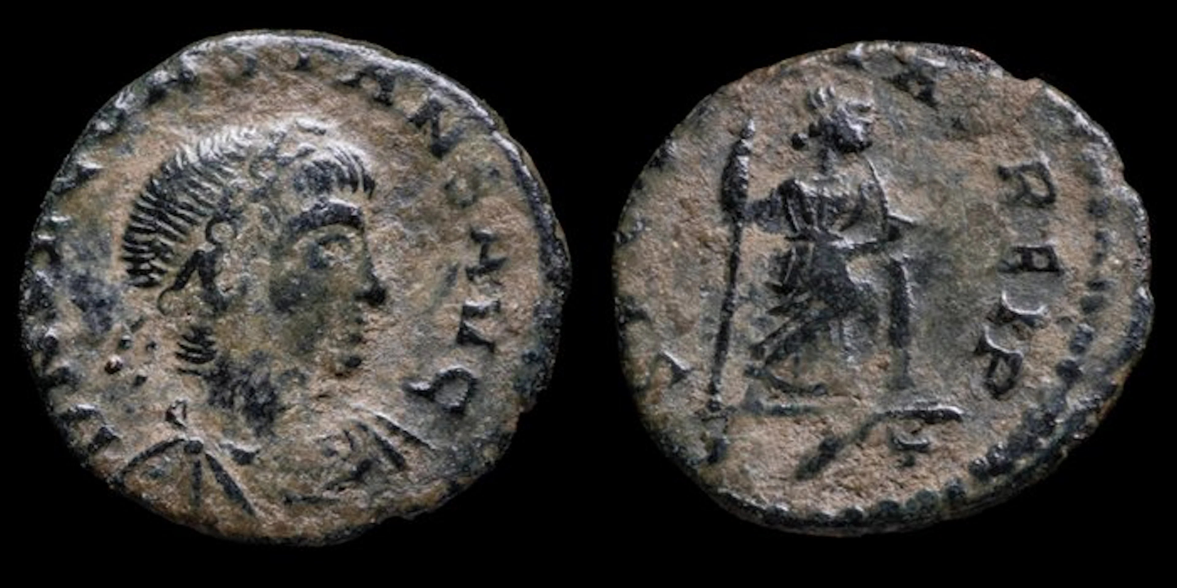 Roman Empire. Constans (AD 337-350). SECVRITAS REIP, Rome (No reserve price)