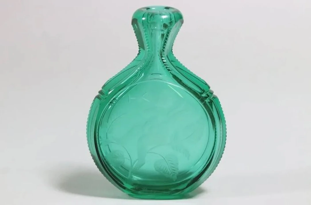 Alois Schmid - Bottle vase - Glass