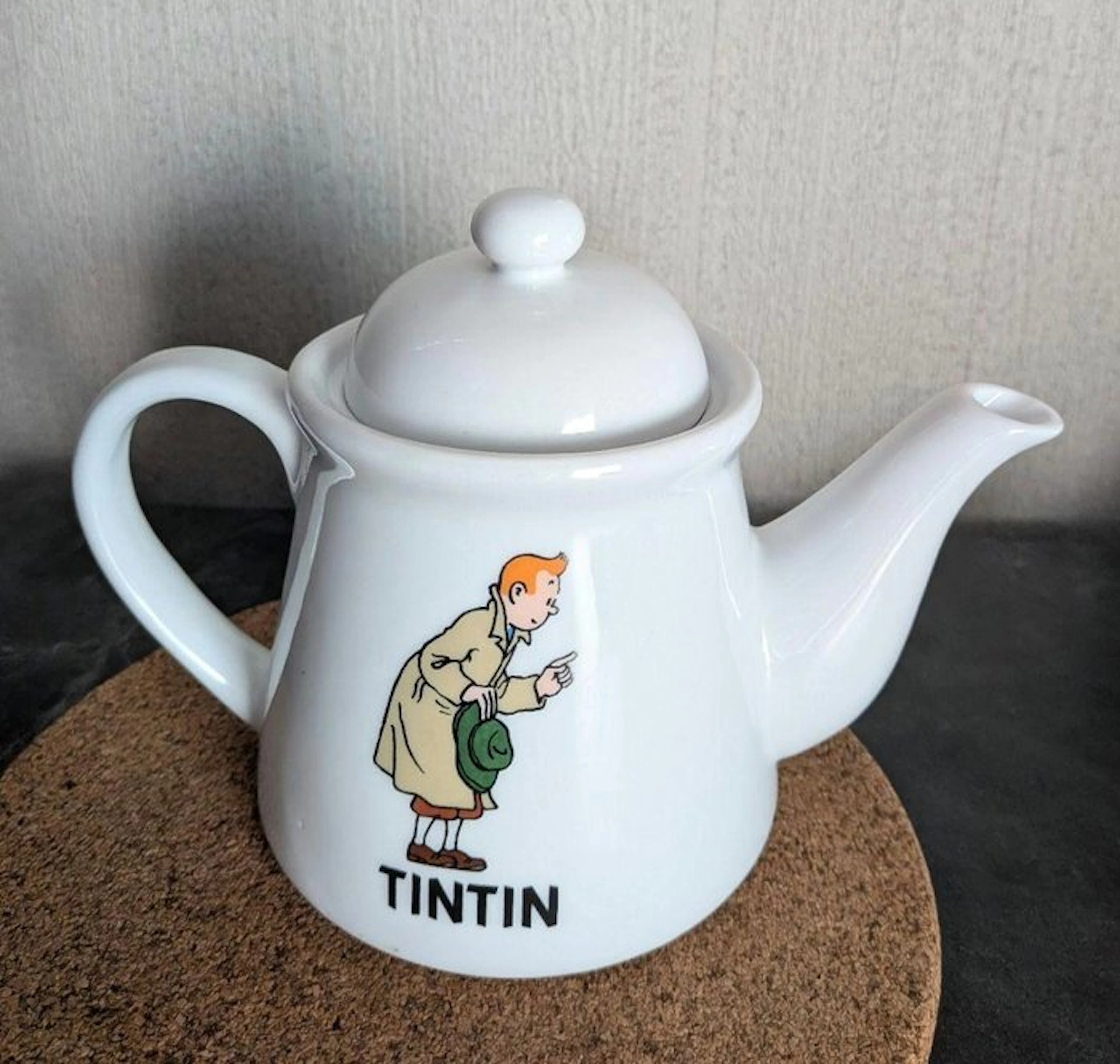 Tintin - 1 Teapot - Chiba Bank - 1988