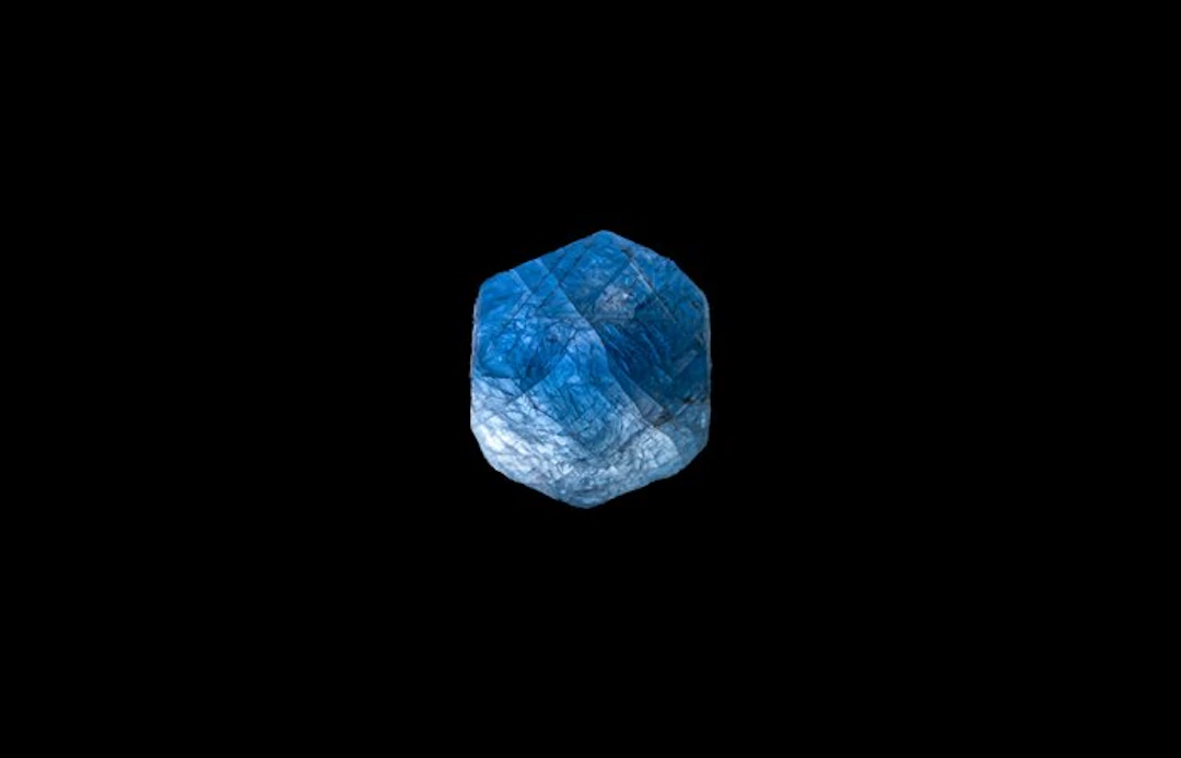Pretty Blue Sapphire Crystal 4.60 carats - MADAGASCAR...