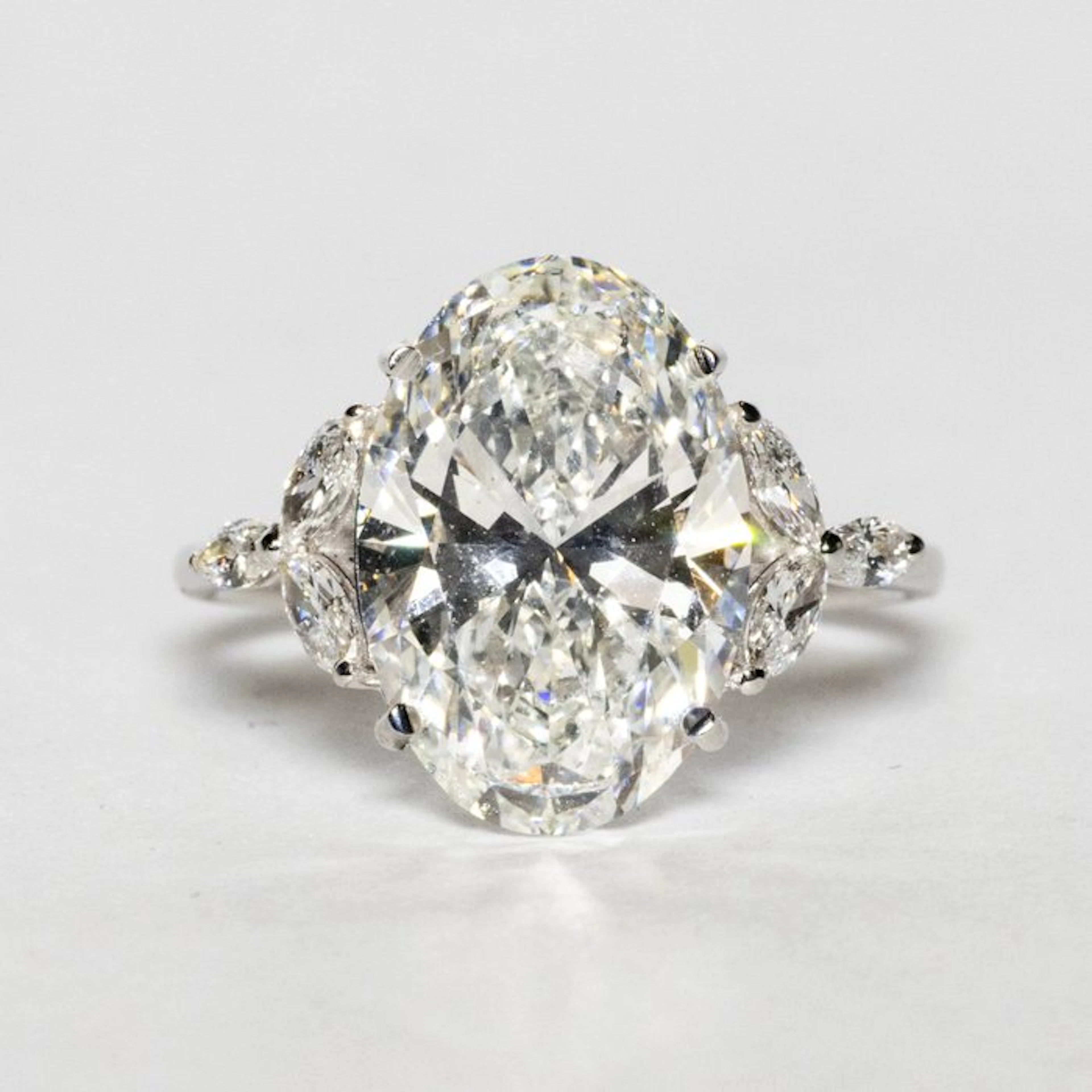 No reserve price - Engagement ring - 18 kt