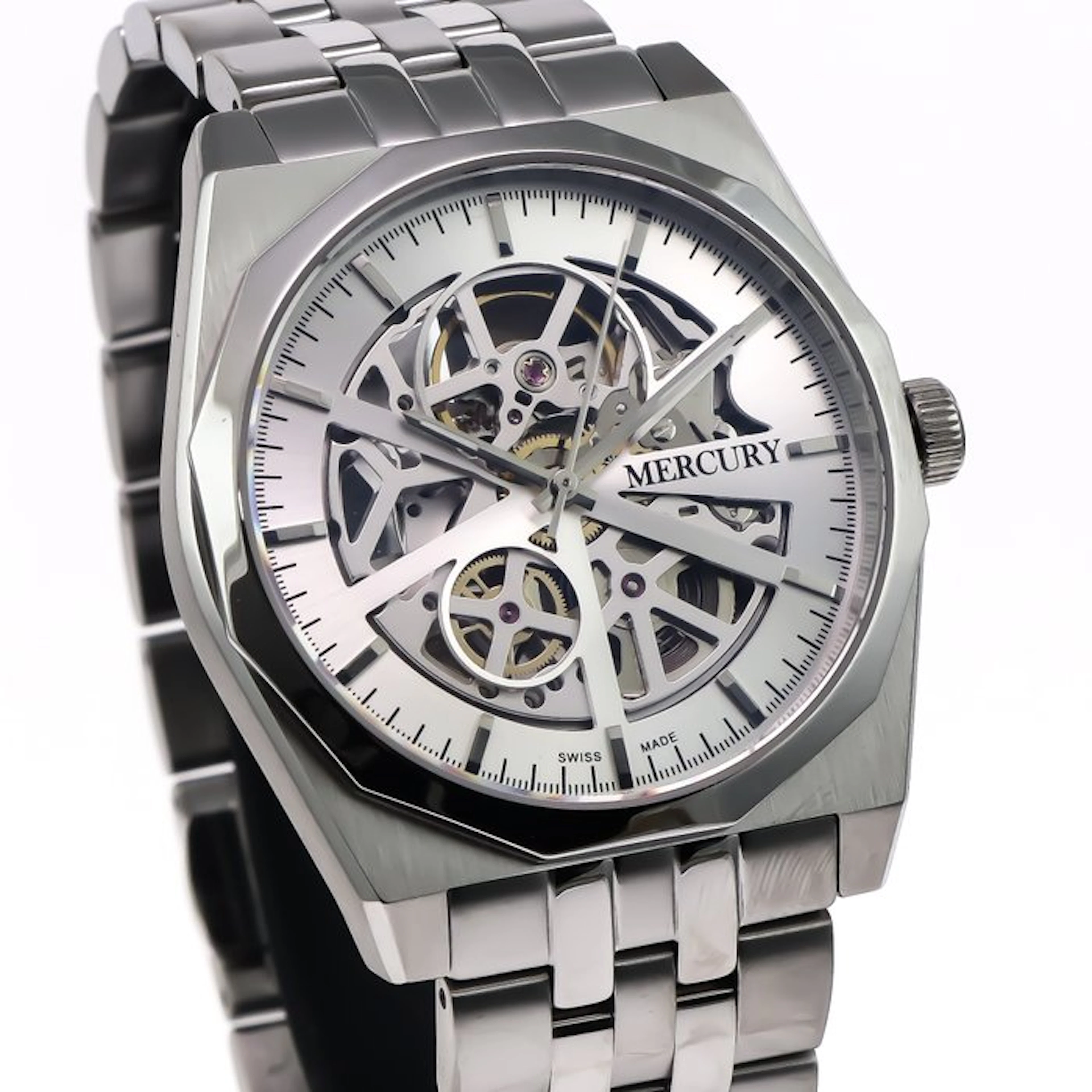 Mercury - Skeleton Automatic Swiss Made Watch...