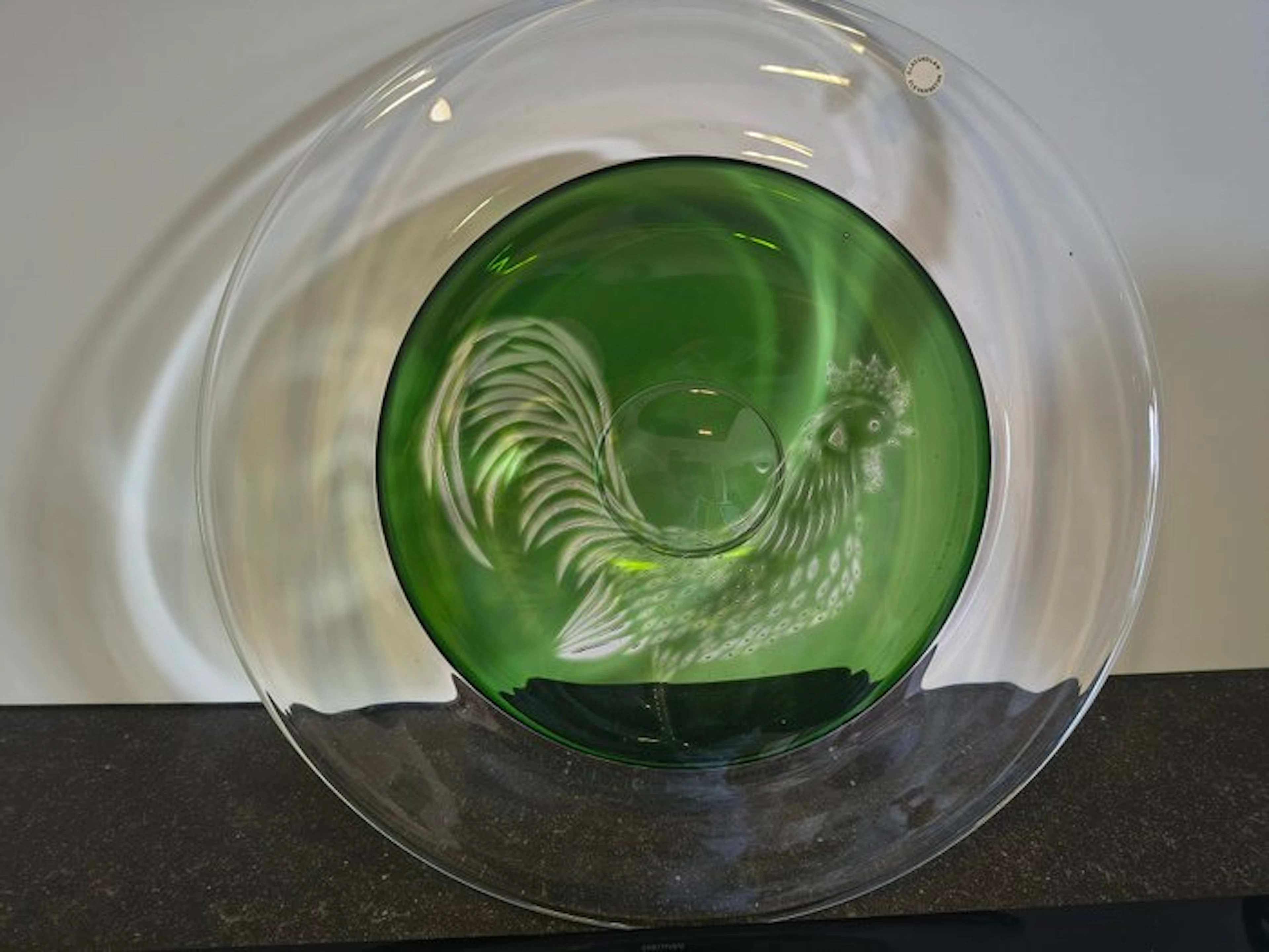 Orrefors - Jar - D. 41 cm - Glass - GraalTechnik - One of a kind