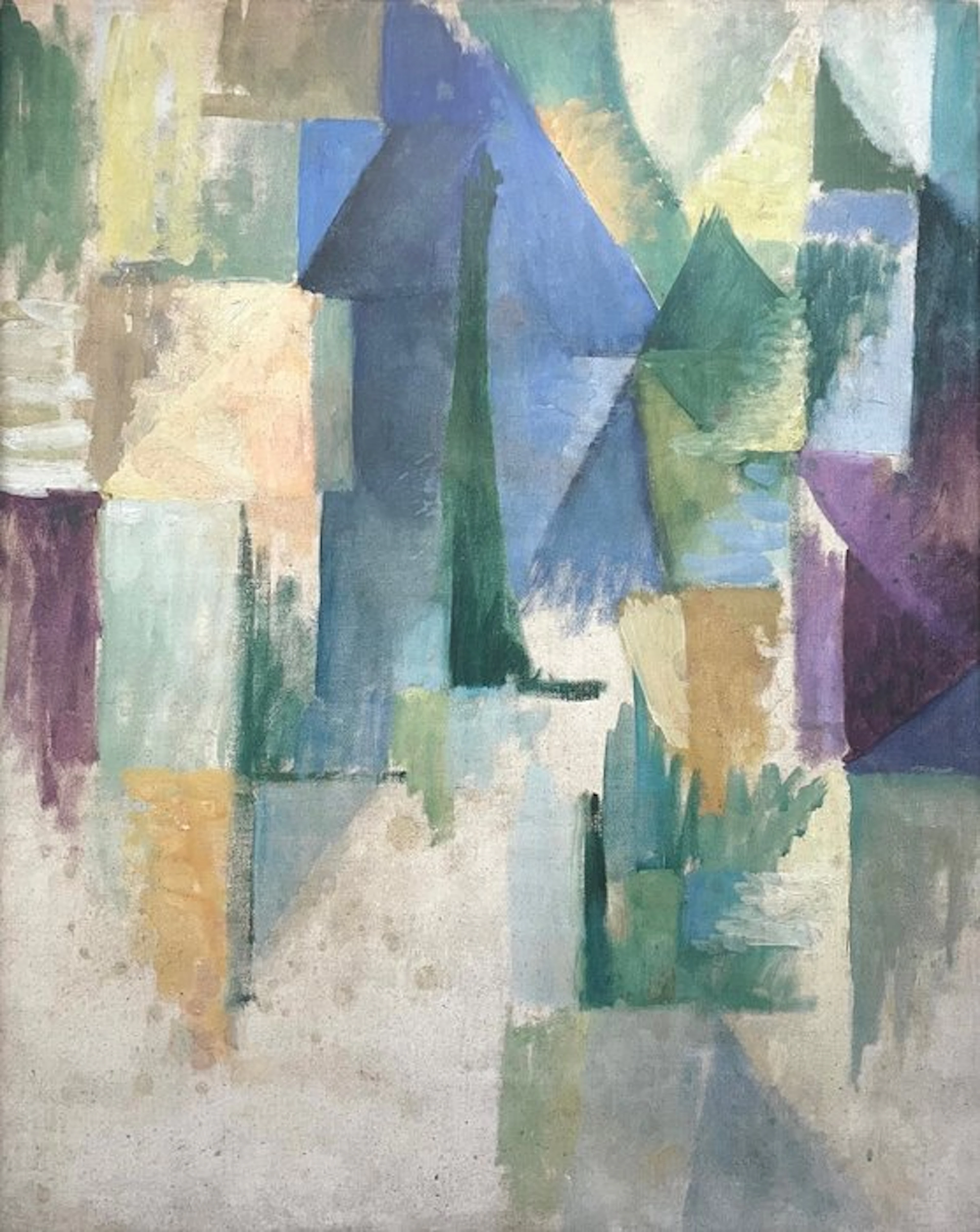 Robert Delaunay - Fensterbild - Offset Lithograph - 91x70...
