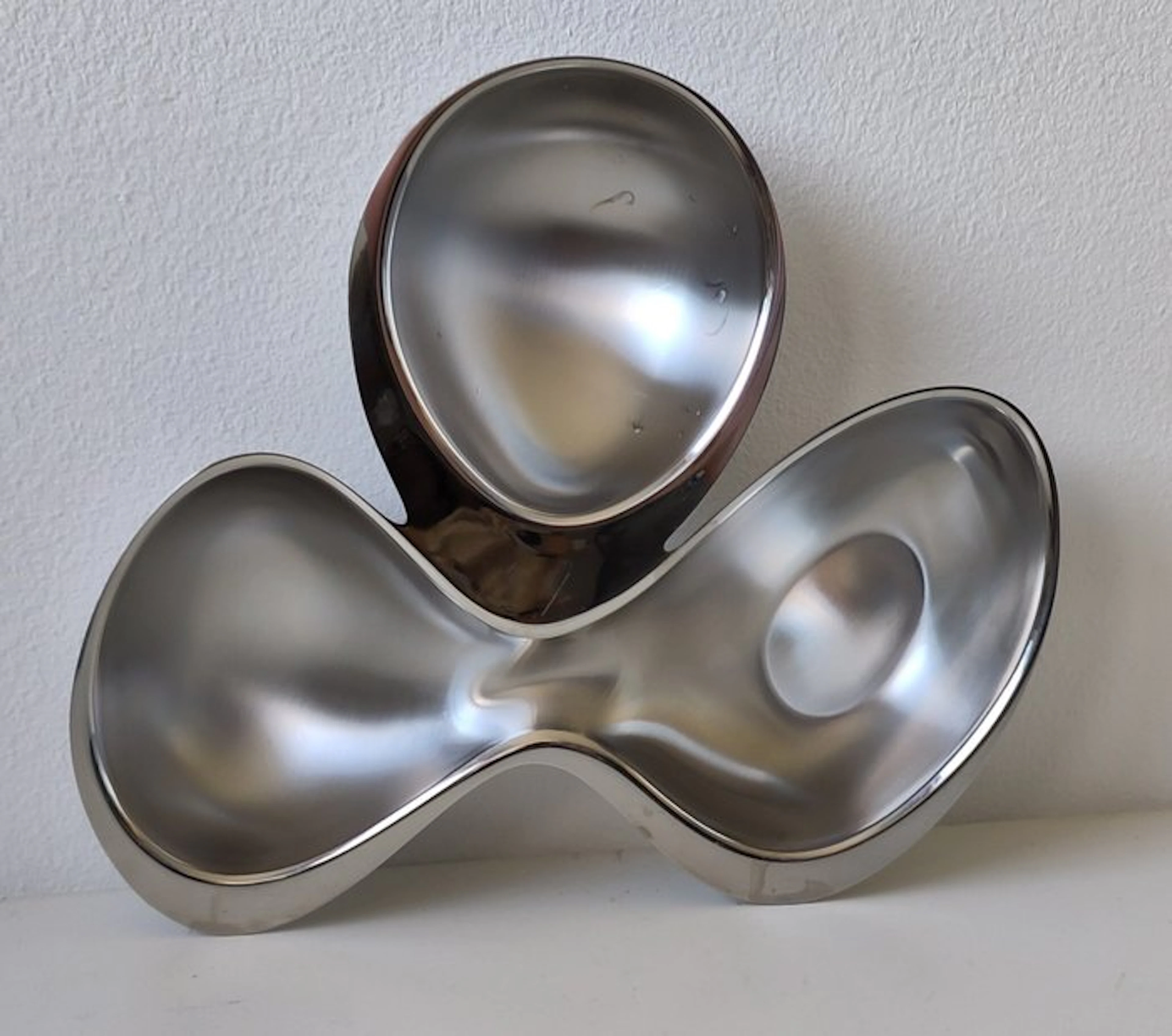 Alessi - Ron Arad - Platter - Babyboop 3-section tray - Steel