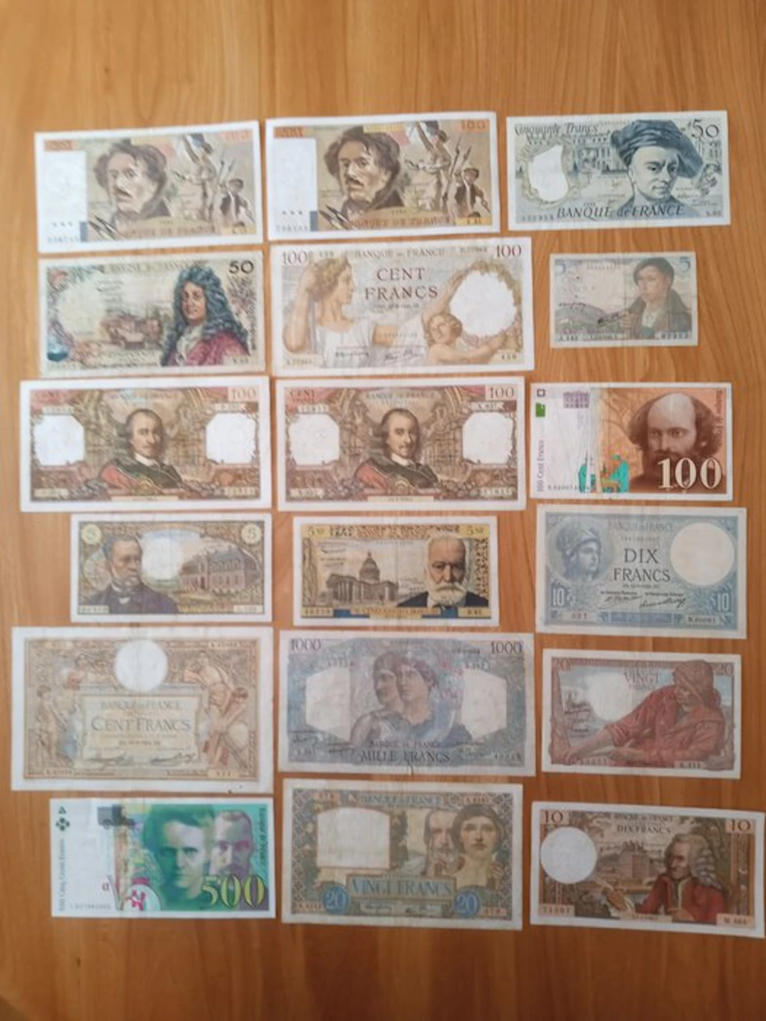 France. - 18 Banknotes - Various Dates (No reserve price)
