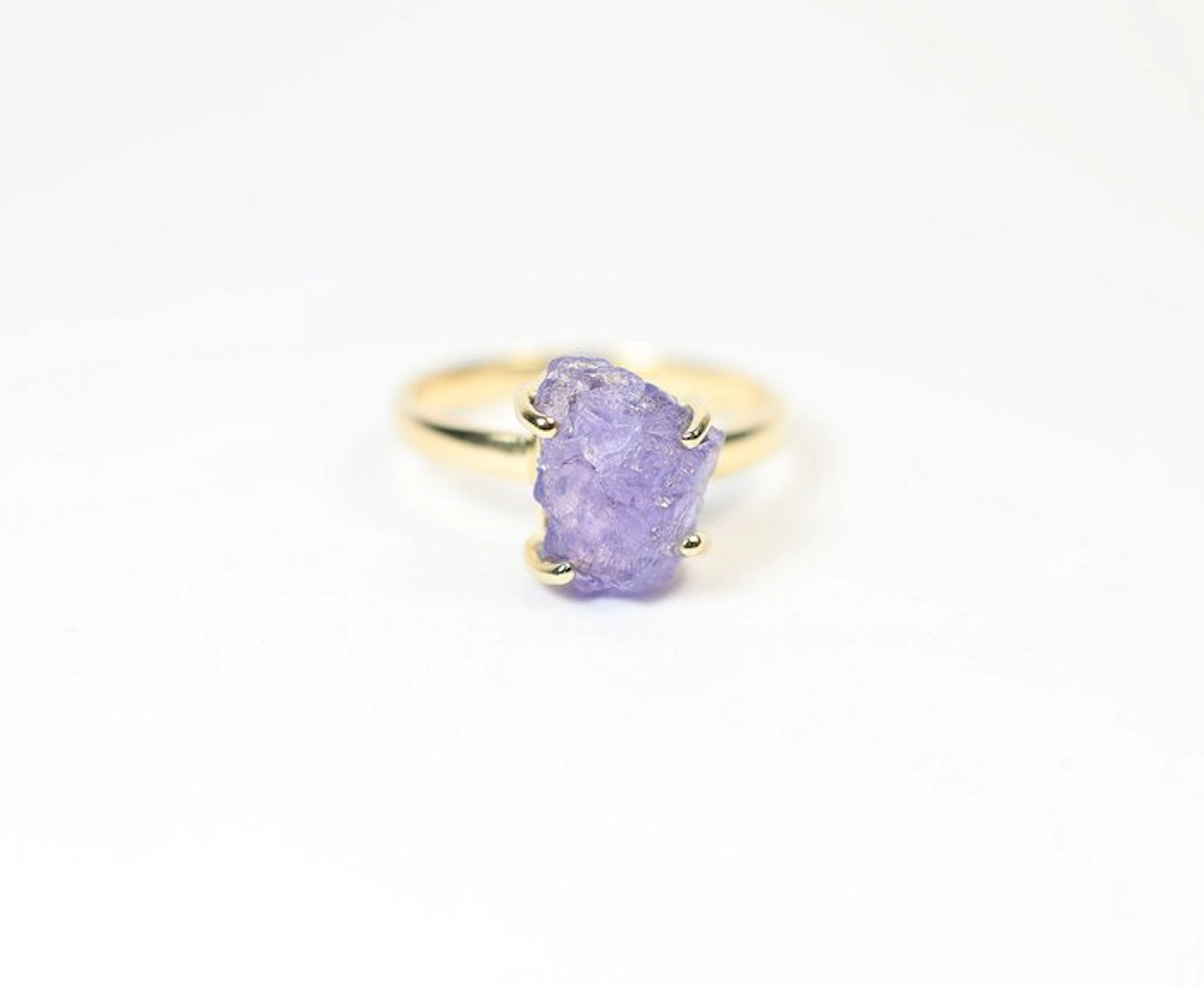 Tanzanite Ring / raw / new- 2.92 g - (1)