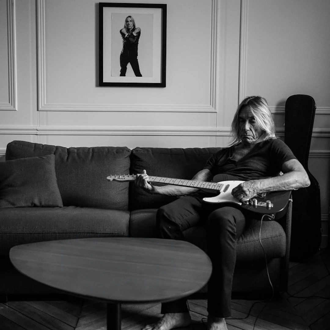 Ben Dauchez - Iggy pop Framed