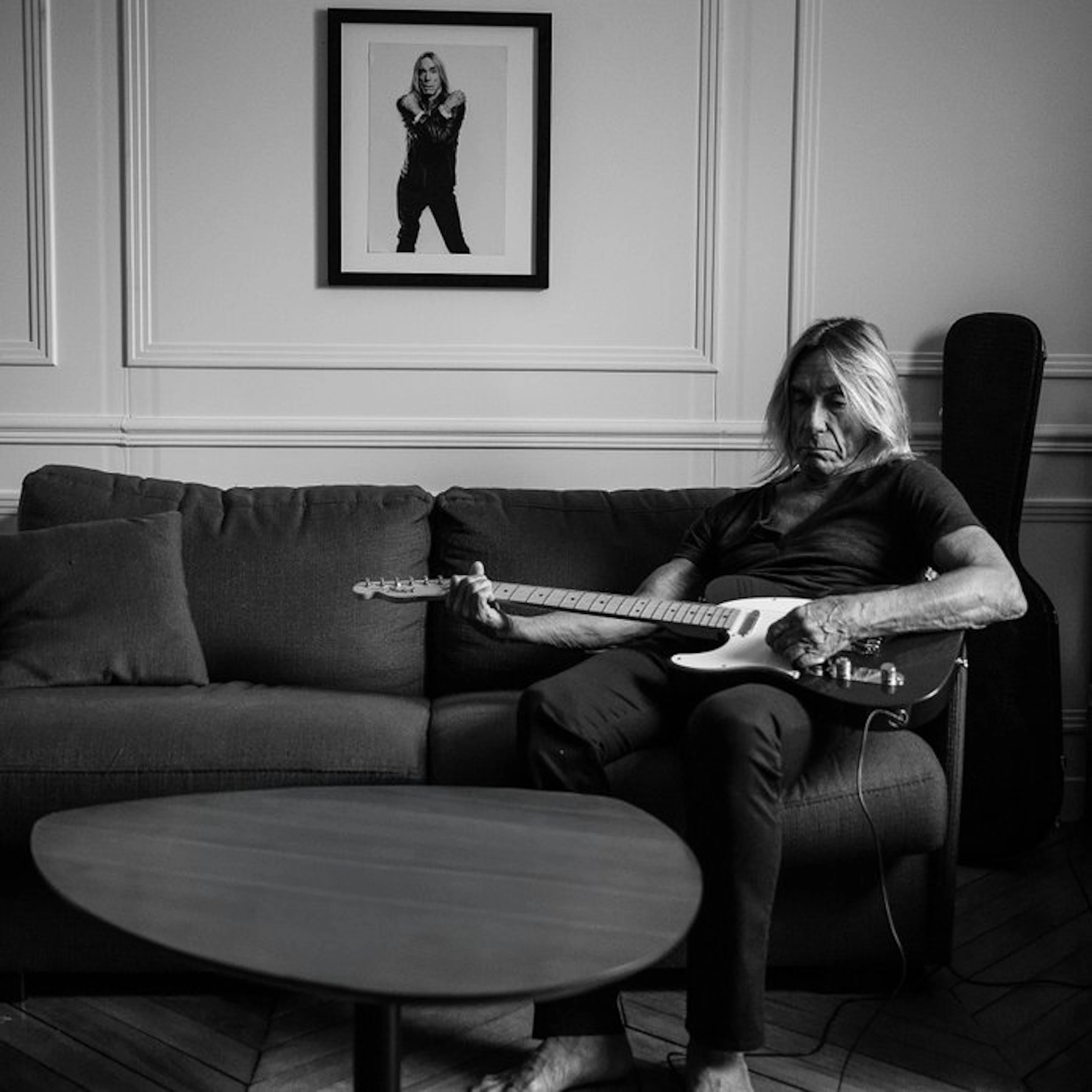Ben Dauchez - Iggy pop Framed