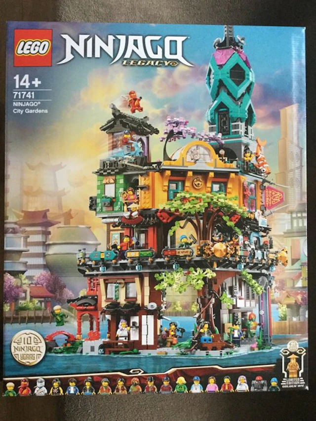 LEGO Set - 71741 - Ninjago - ninjago city gardens
