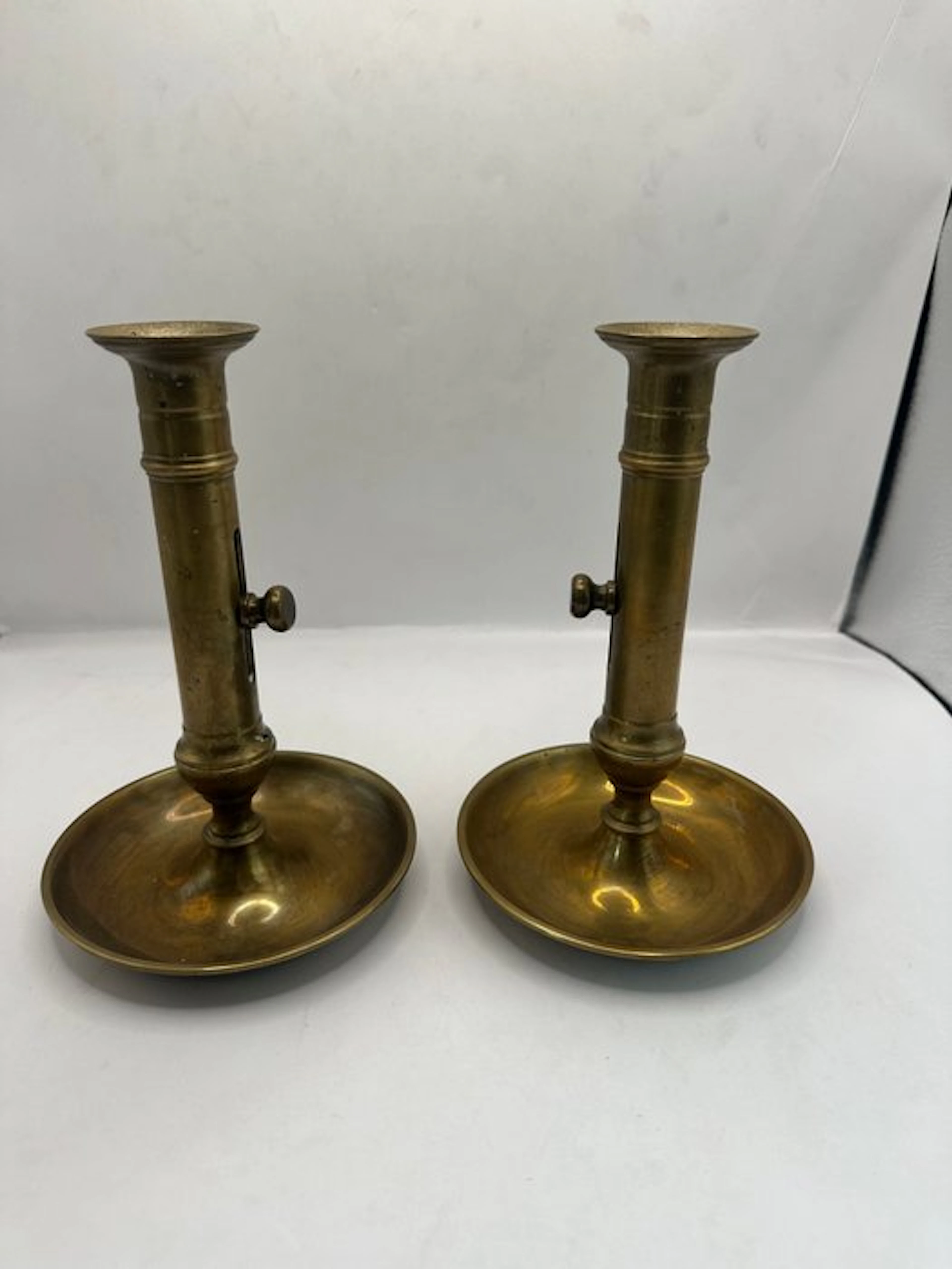 Candleholder (2) - Brass