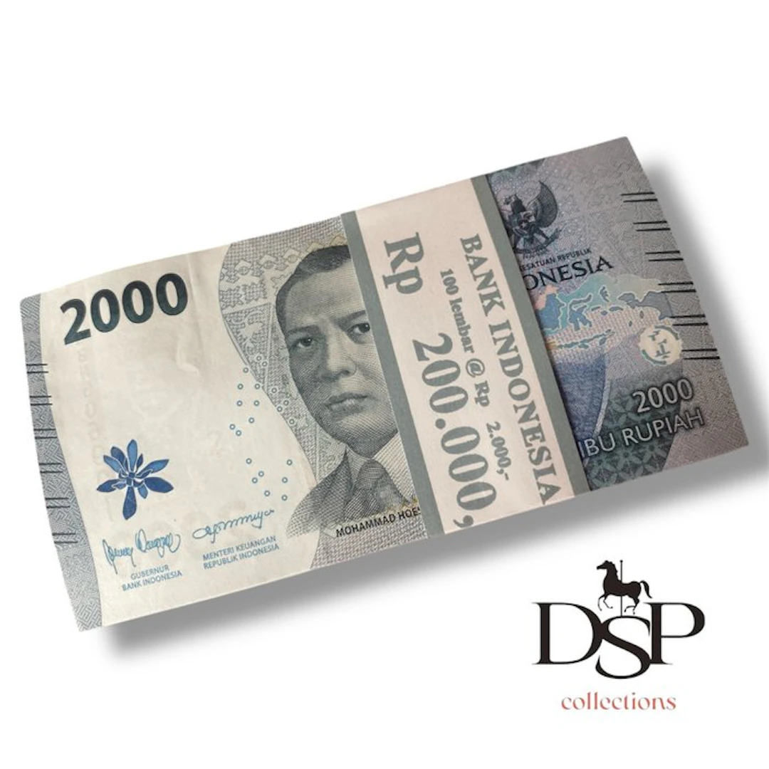 Indonesia. - 100 x 2000 Rupiah - 2022 - Pick 163a (No reserve price)