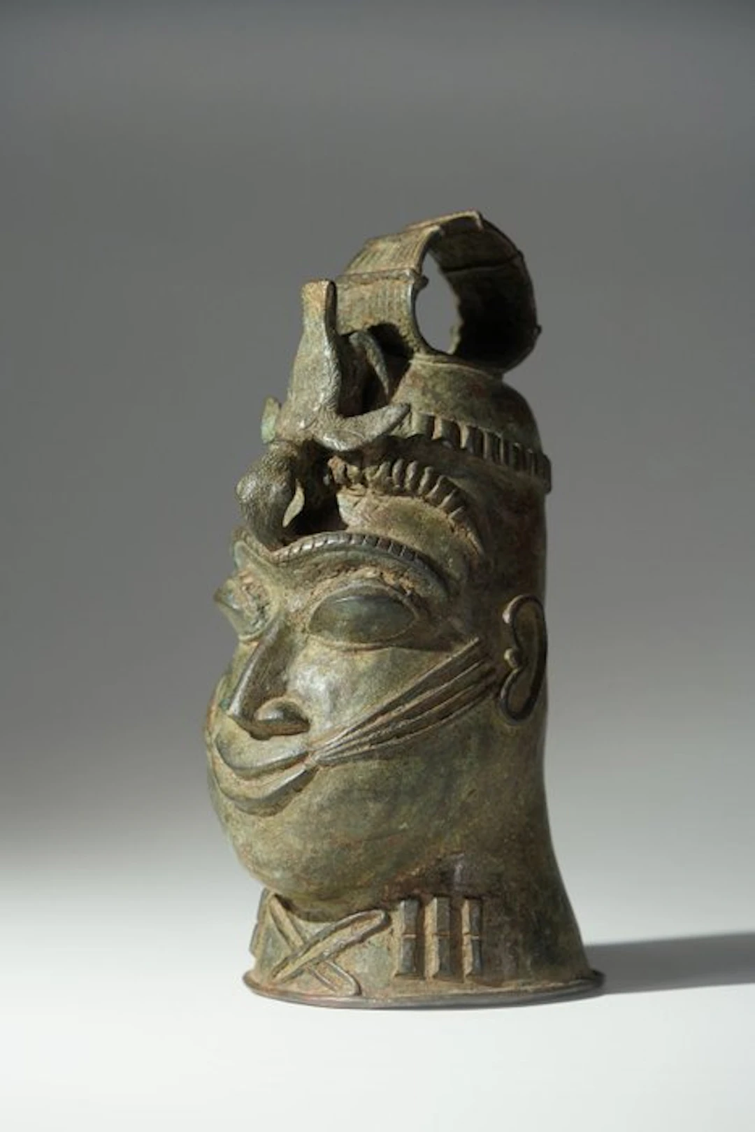 A bronze sculpture - Bell - Ogoni - Nigeria