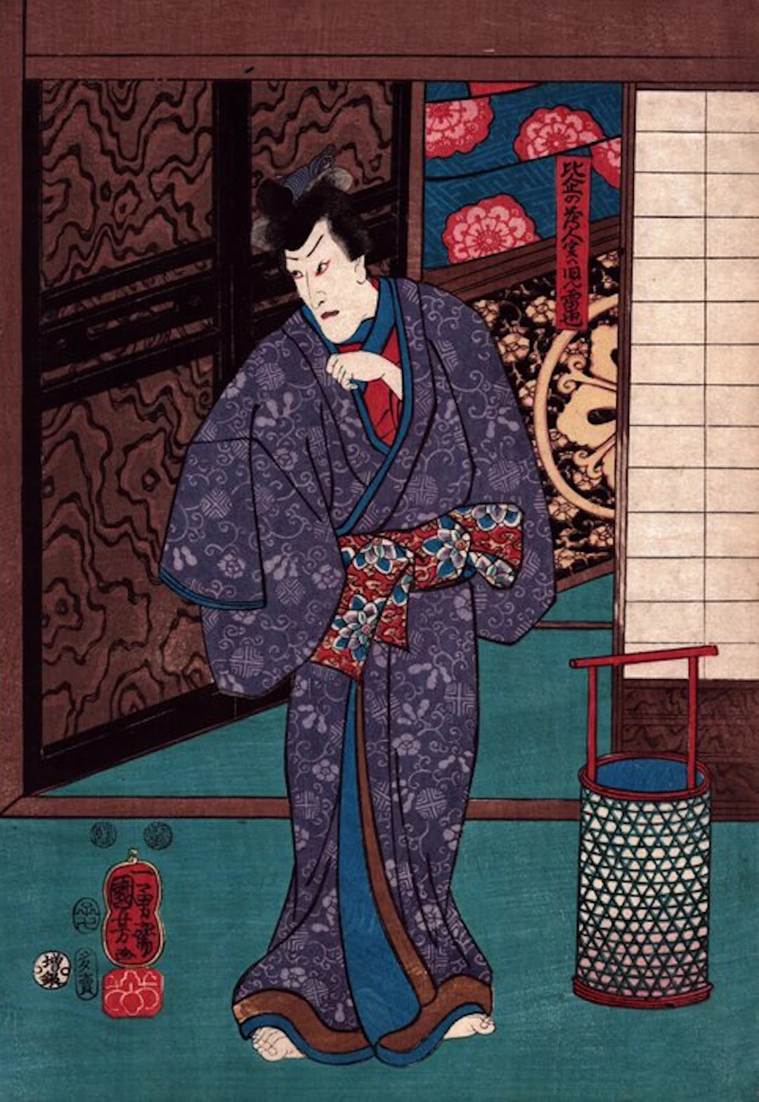 Tale of the hero Jiraiya - kuniyoshi (1798 - 1861)...