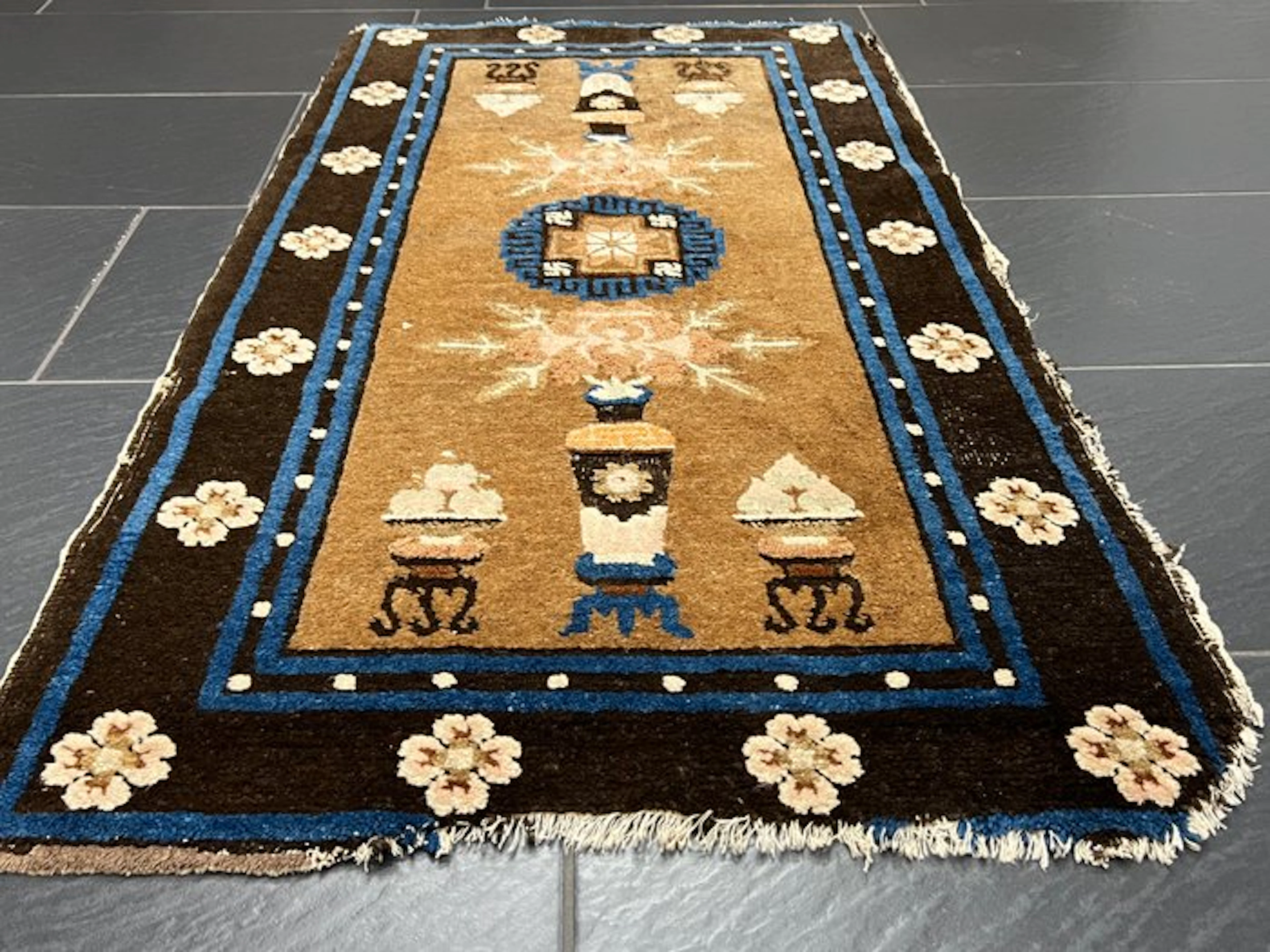 Antique Chinese Art Deco - Rug - 125 cm - 70 cm