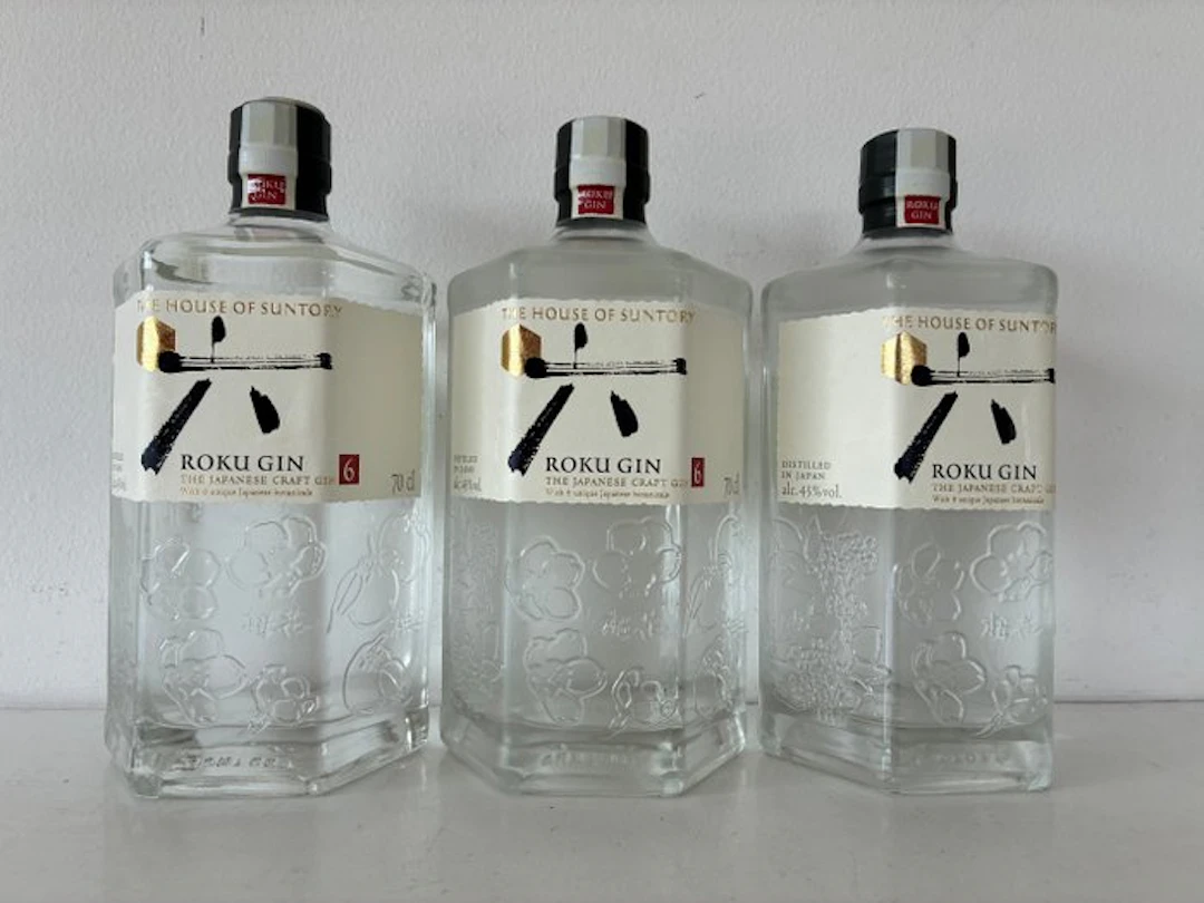 Suntory - Roku Gin - Japan - 70cl - 3 bottles