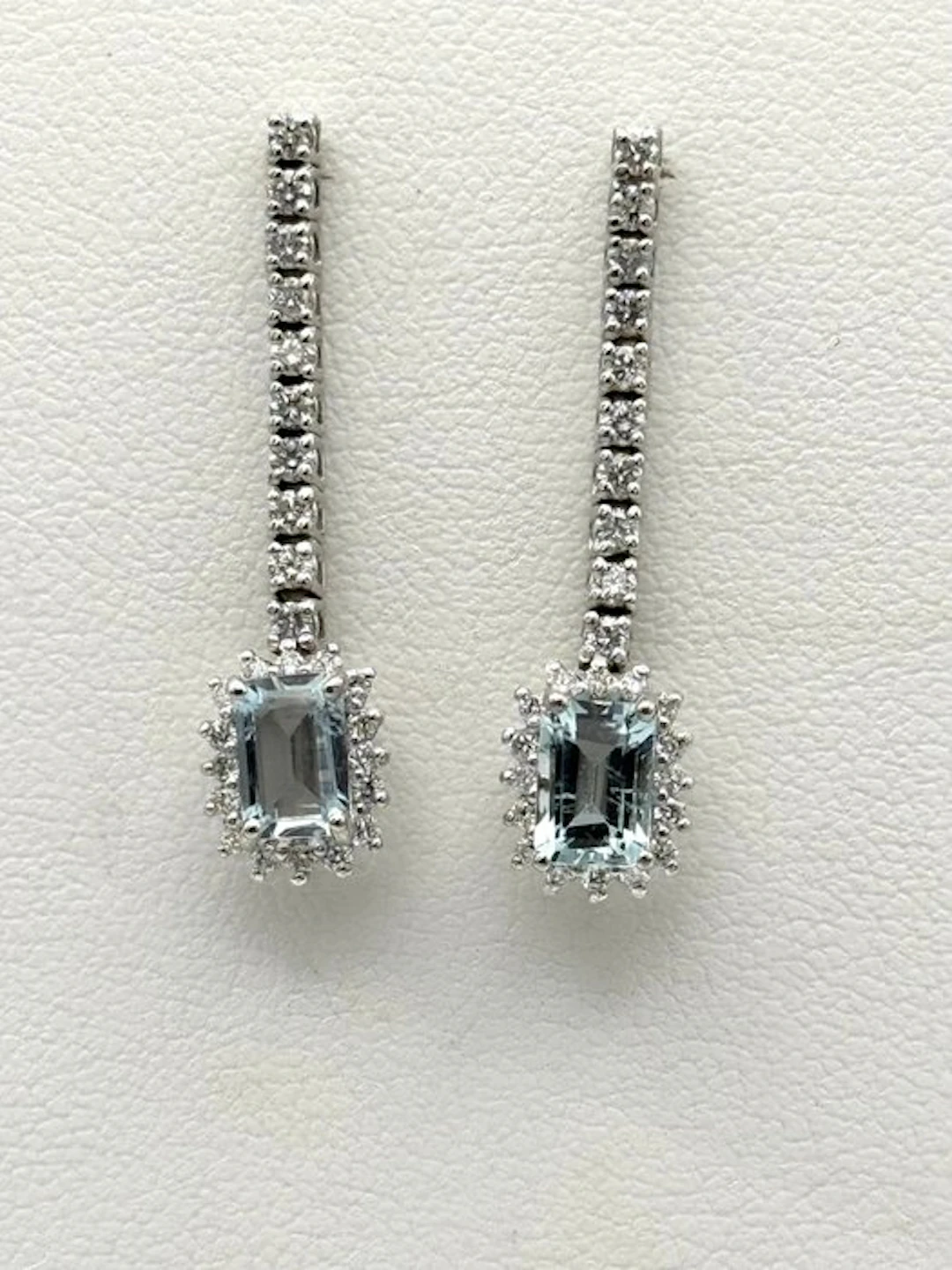 Drop earrings - 18 kt