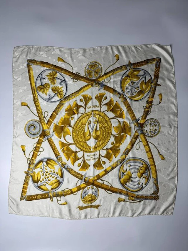 Hermès - DAIMYO PRINCES DU SOLEIL LEVANT - Shawl