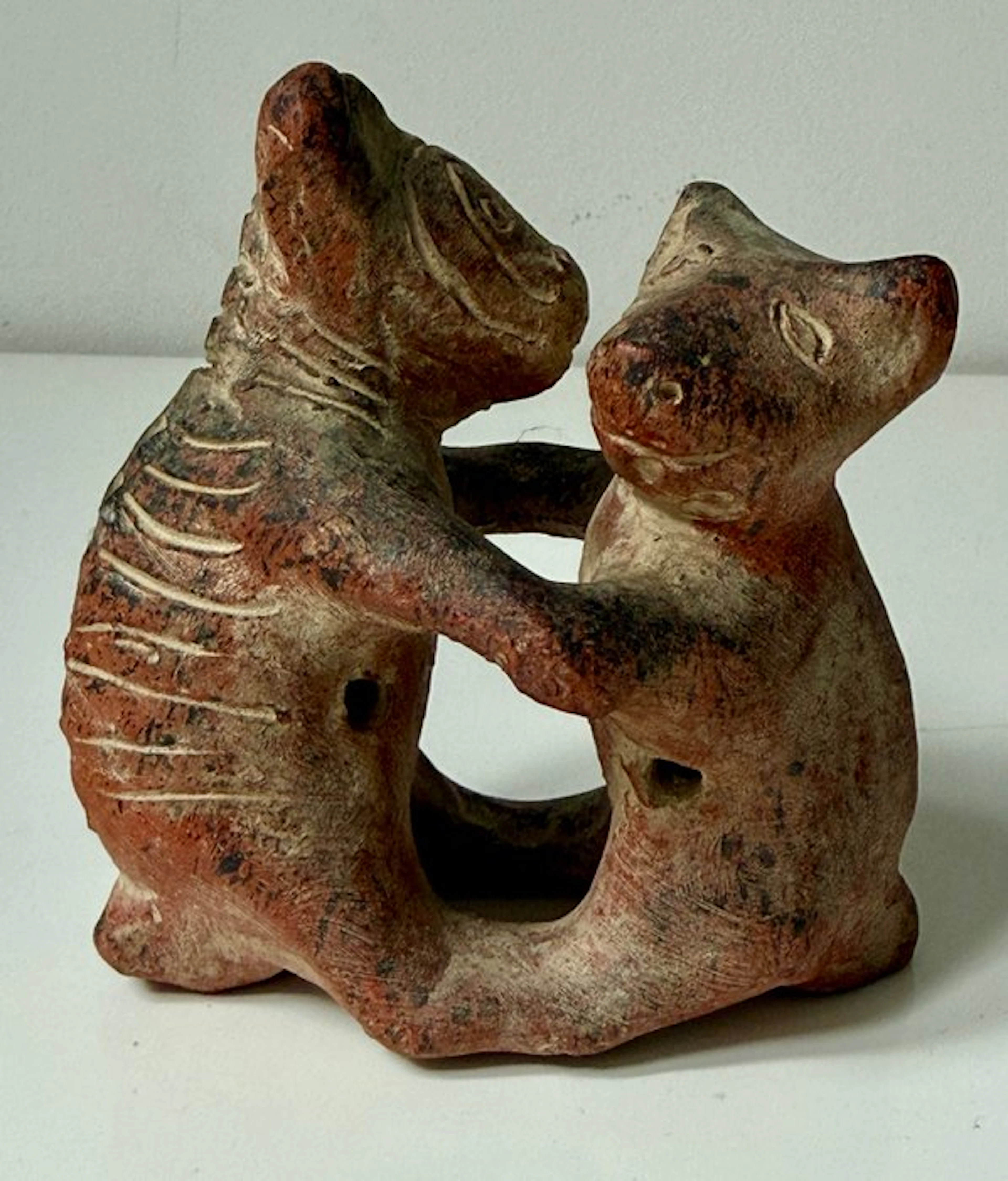 Terracotta, Replica of Colima Statuette - 9 cm (No reserve price)